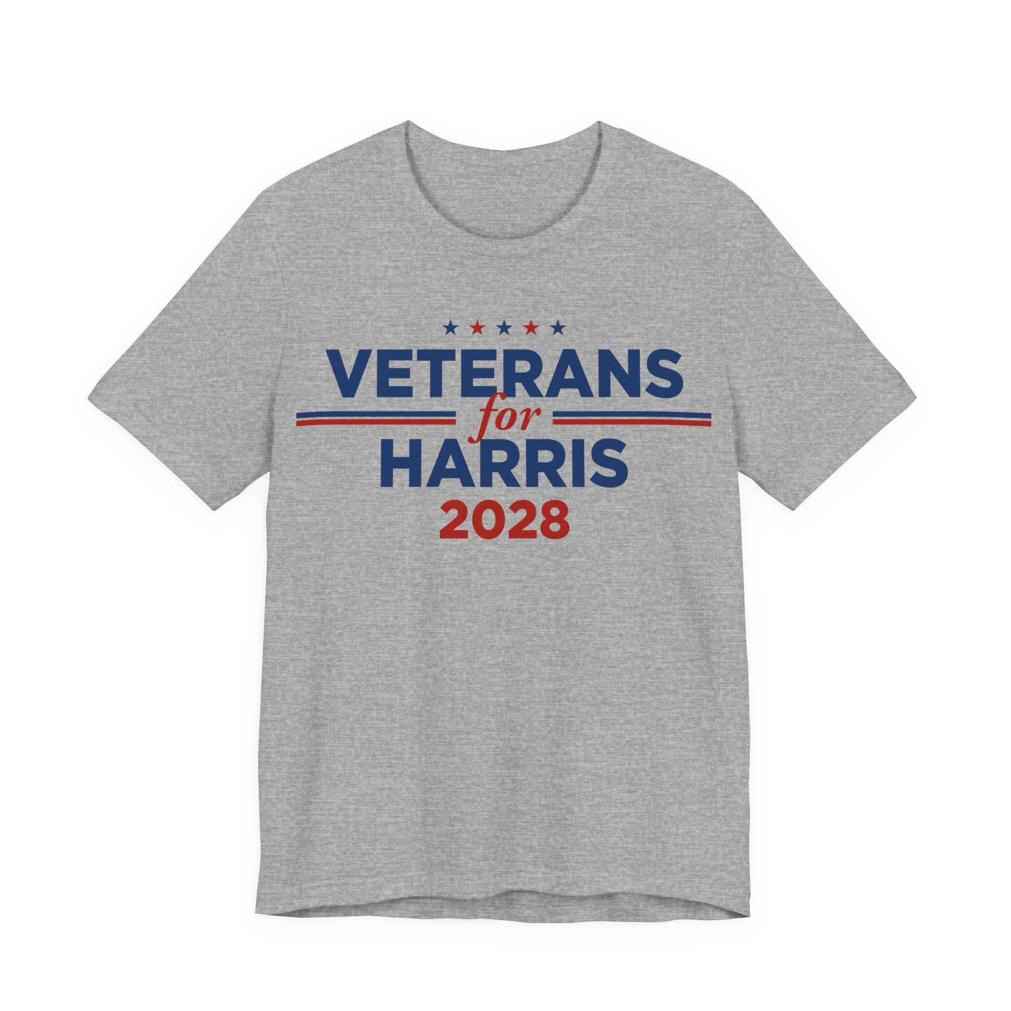 Veterans for Kamala Harris for President Campaign T-Shirt 2028