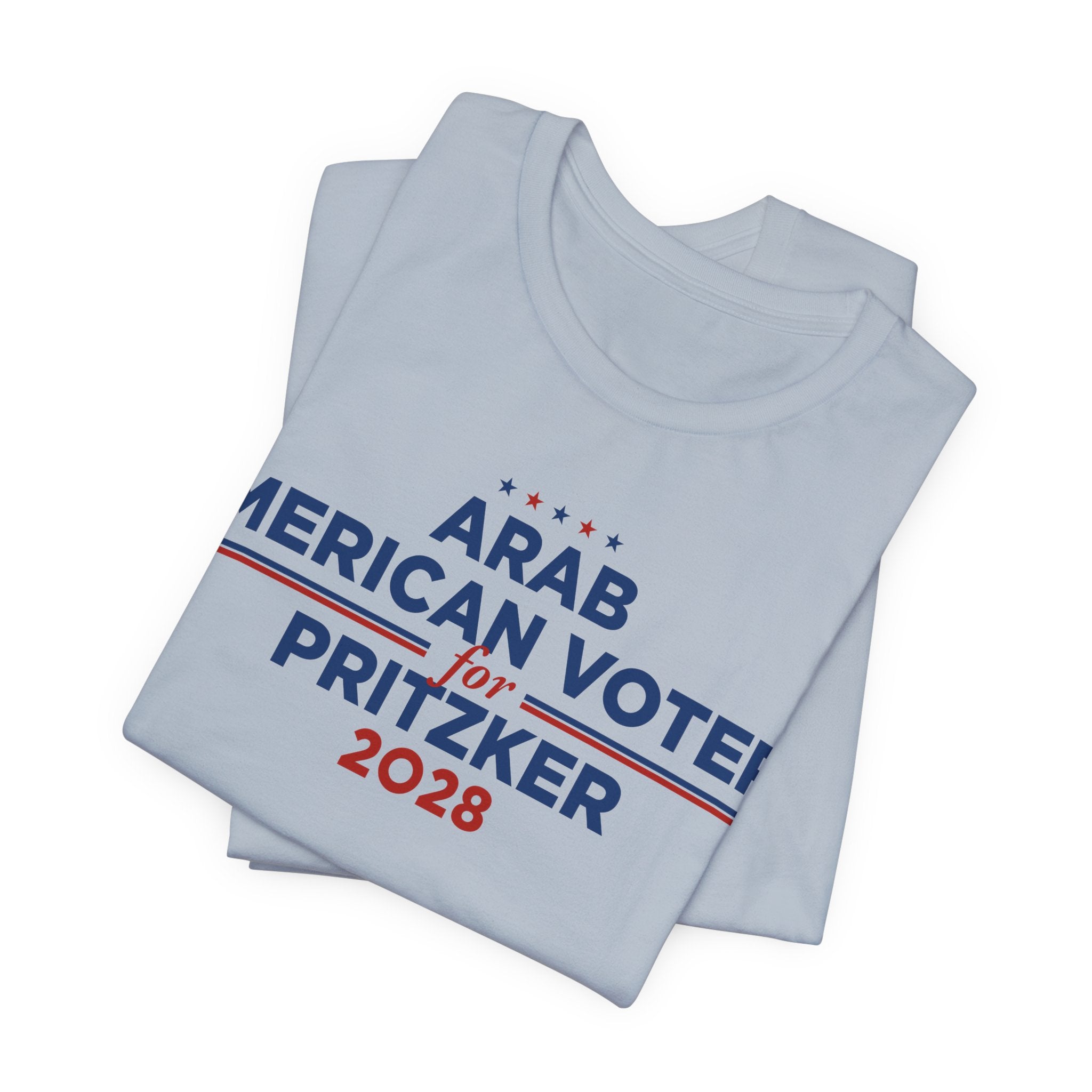 Arab American Voters for J.B. Pritzker for President Campaign T-Shirt 2028