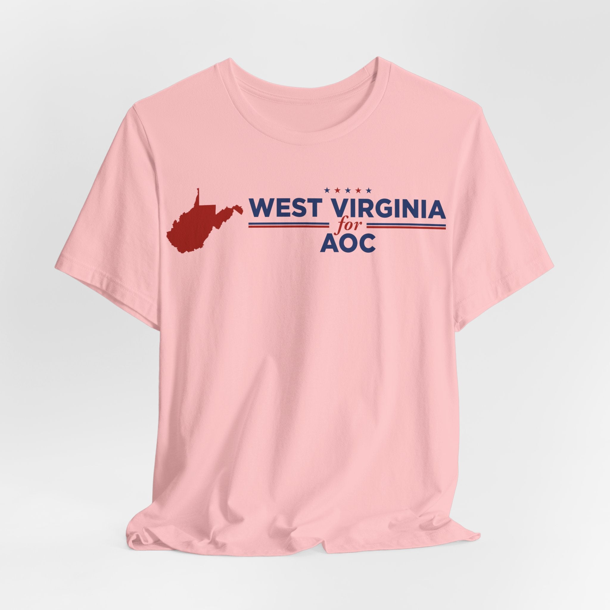West Virginia for AOC for President Campaign T-Shirt 2028