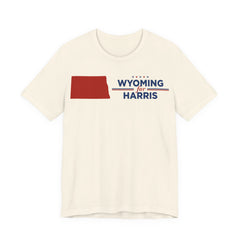Wyoming for Kamala Harris for President Campaign T-Shirt 2028