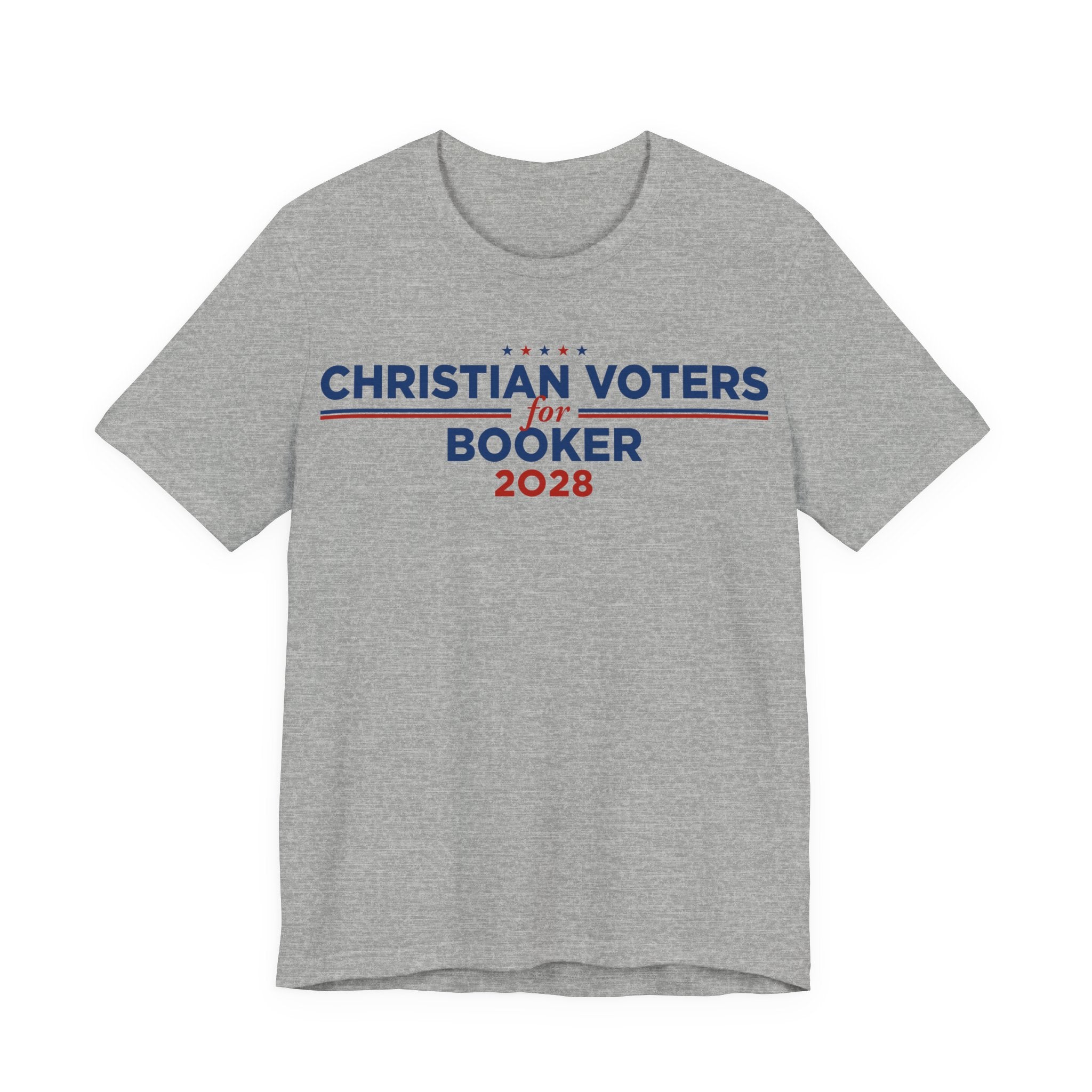 Christian Voters for Cory Booker for President Campaign T-Shirt 2028