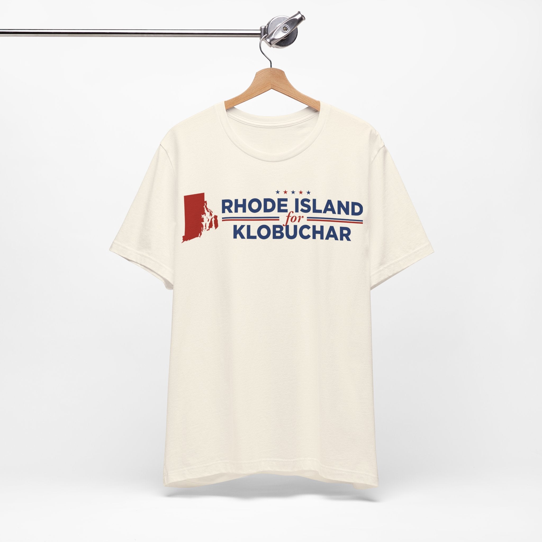 Rhode Island for Amy Klobuchar for President Campaign T-Shirt 2028