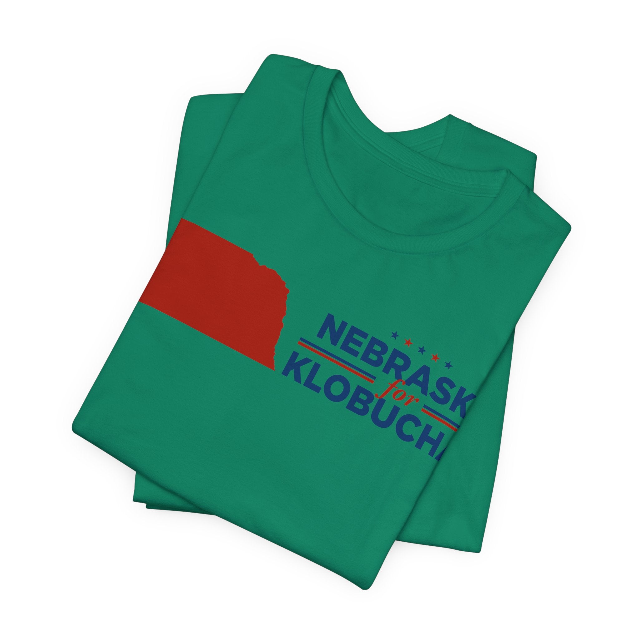 Nebraska for Amy Klobuchar for President Campaign T-Shirt 2028
