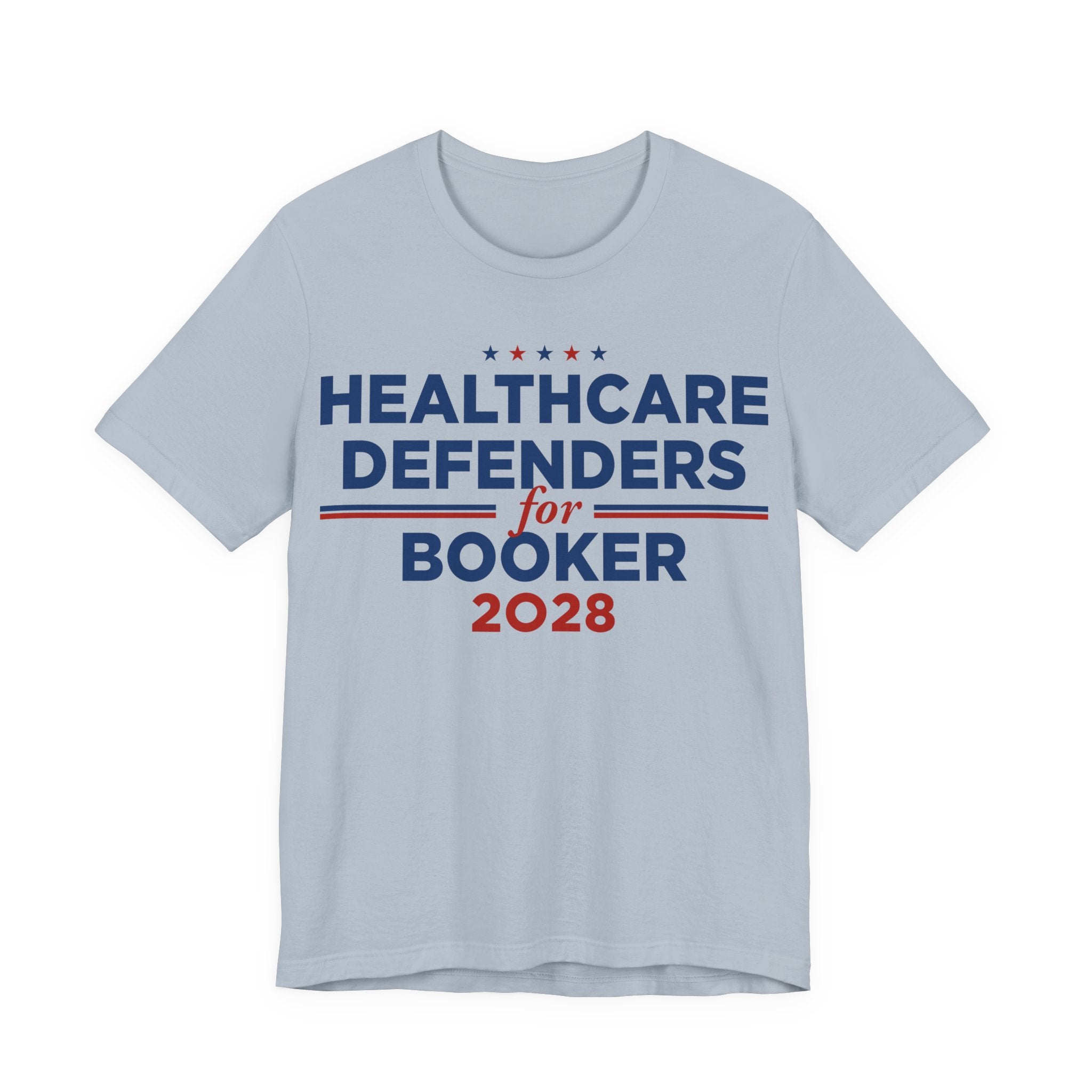 Healthcare Defenders for Cory Booker for President Campaign T-Shirt 2028