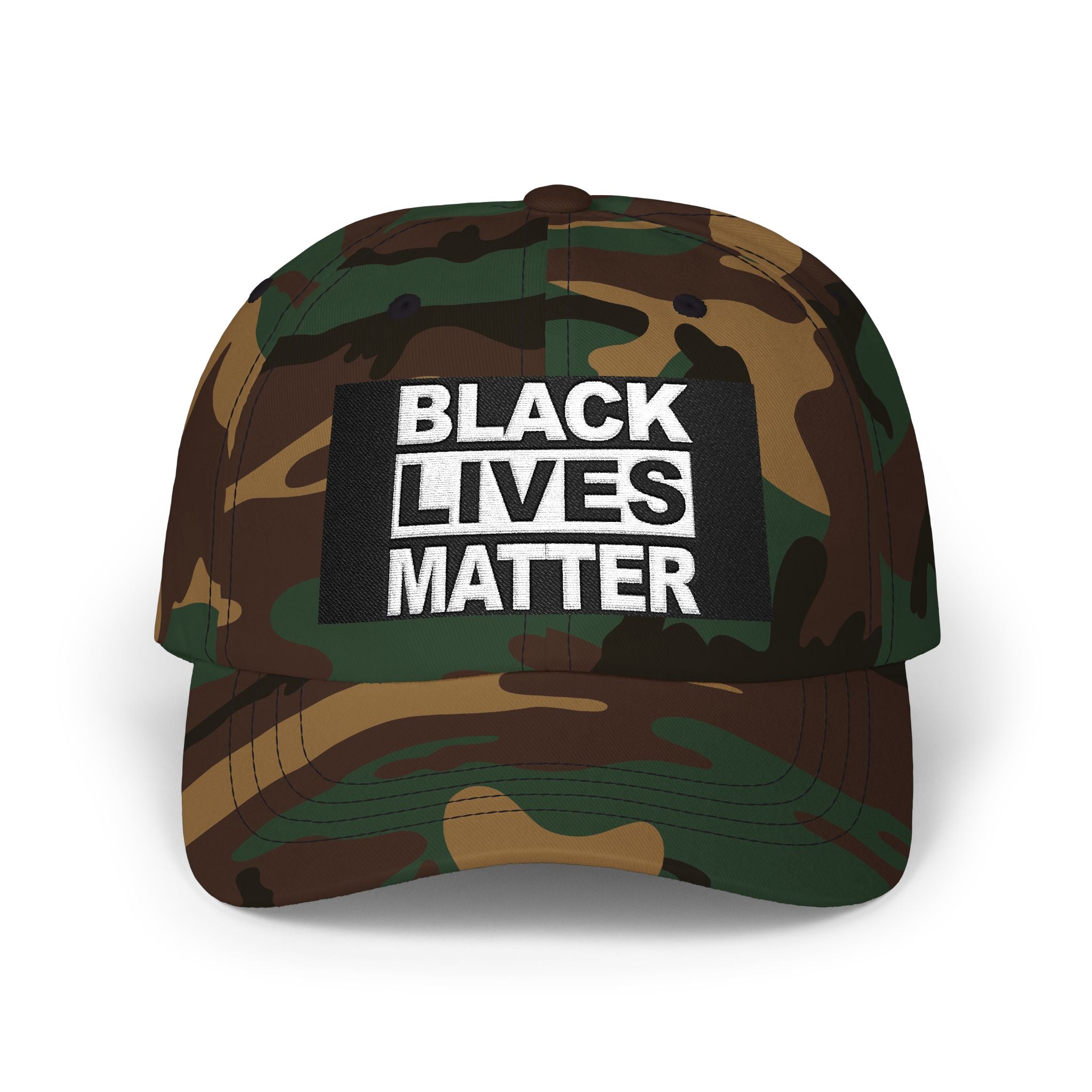 Black Lives Matter Embroidered Vintage Dad Hat