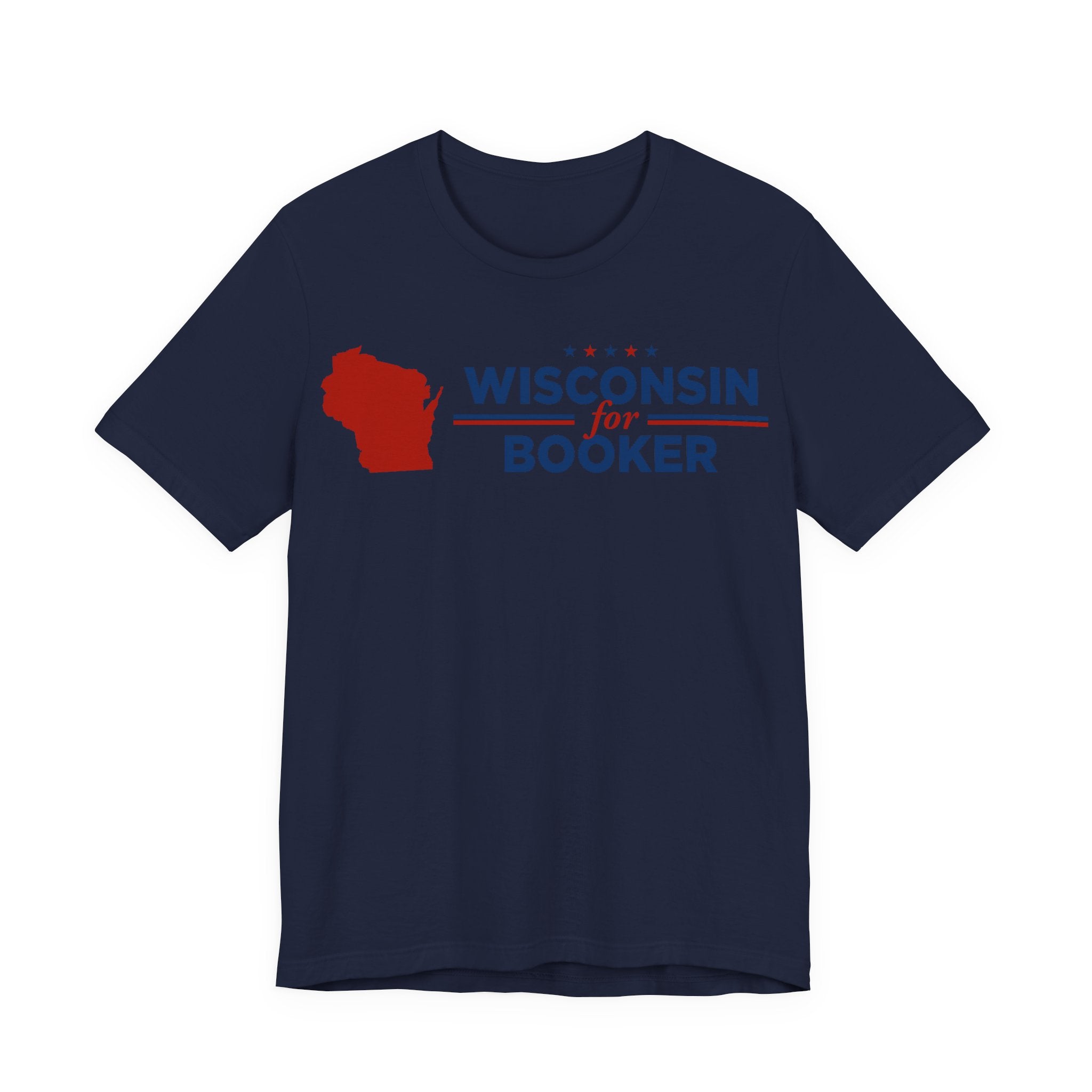 Wisconsin for Cory Booker for President Campaign T-Shirt 2028
