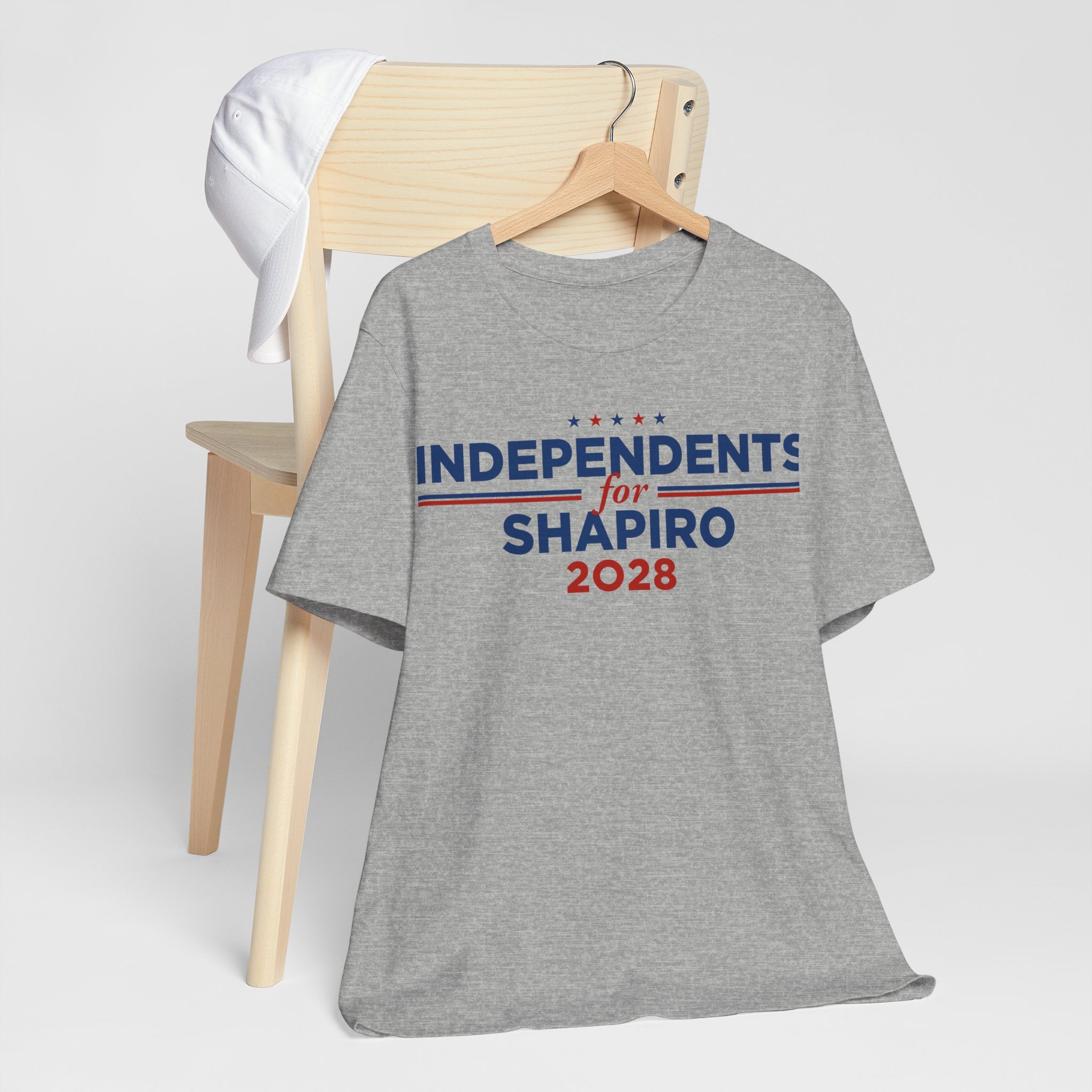 Independents for Josh Shapiro for President Campaign T-Shirt 2028