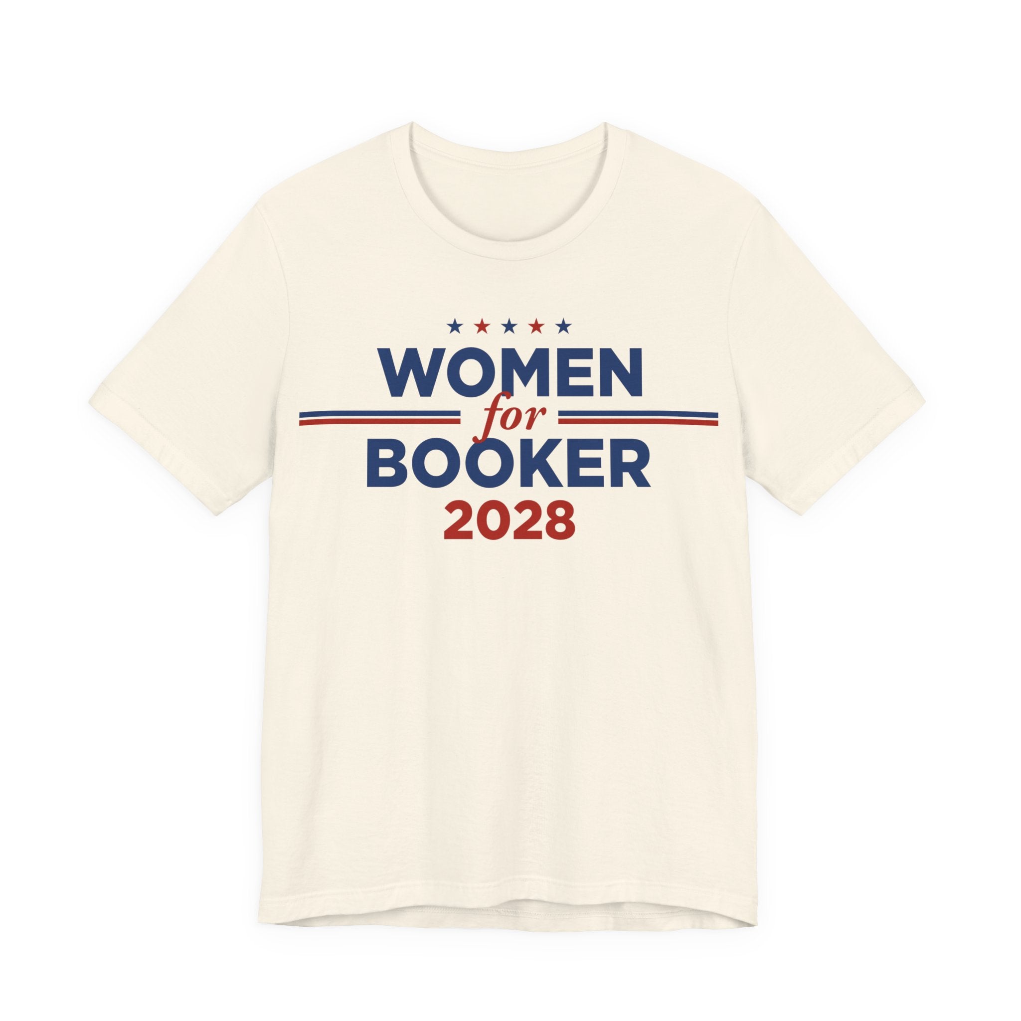 Women for Cory Booker for President Campaign T-Shirt 2028