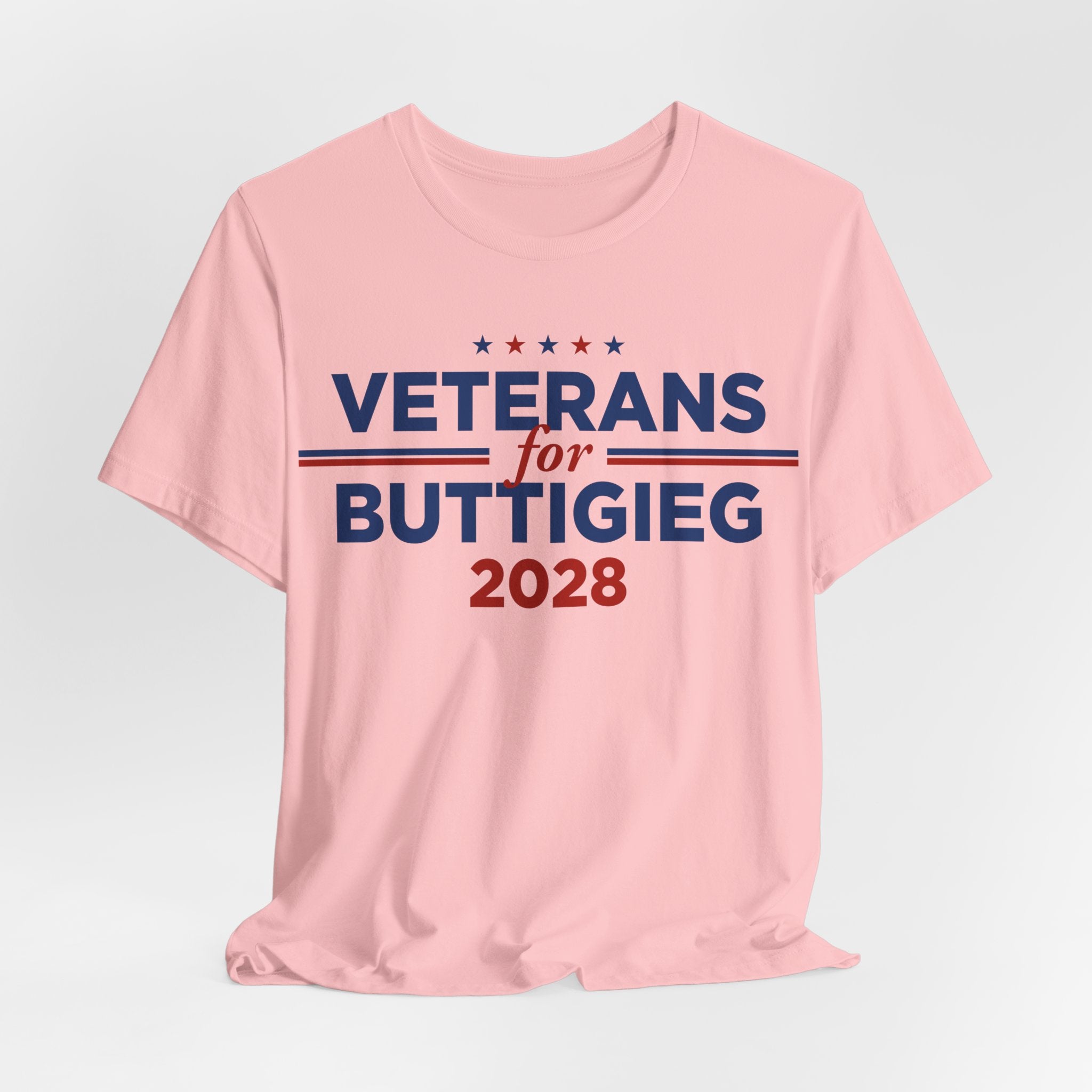 Veterans for Pete Buttigieg for President Campaign T-Shirt 2028