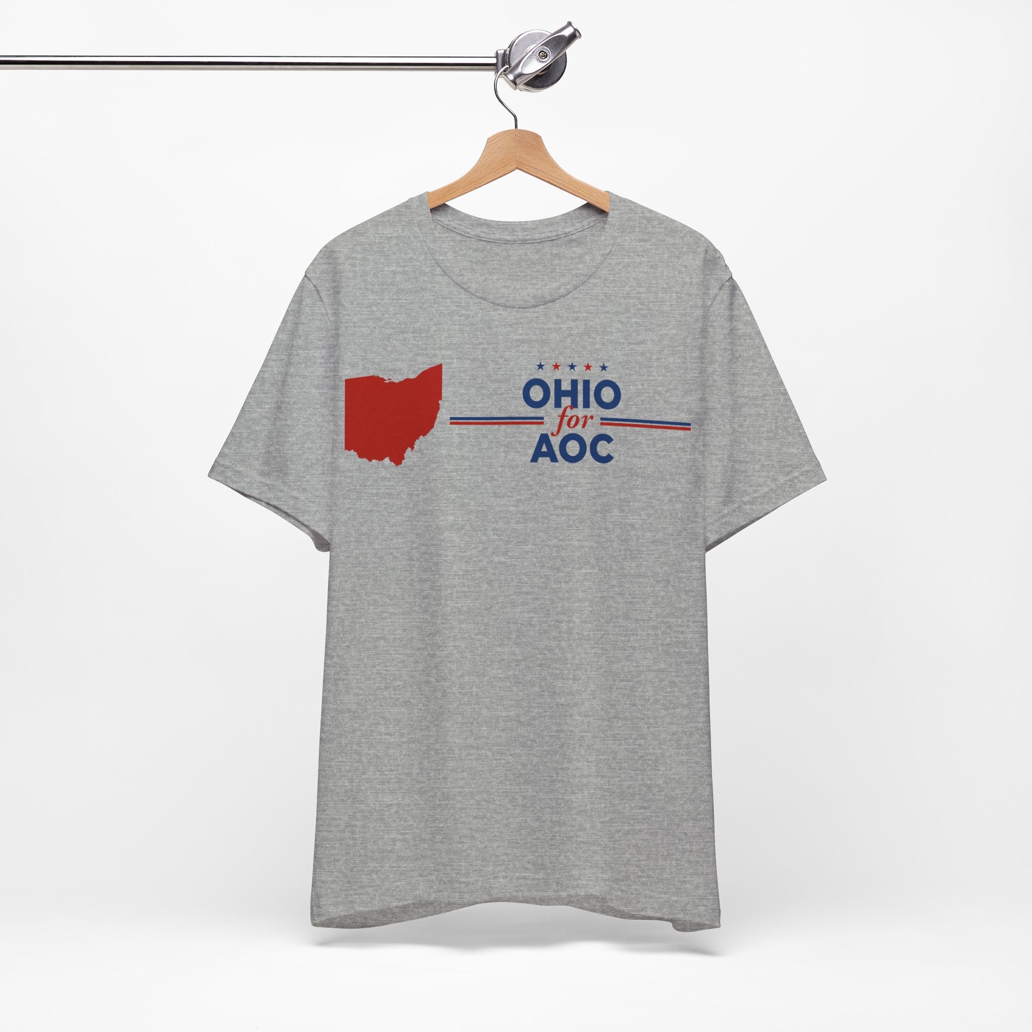 Ohio for AOC for President Campaign T-Shirt 2028