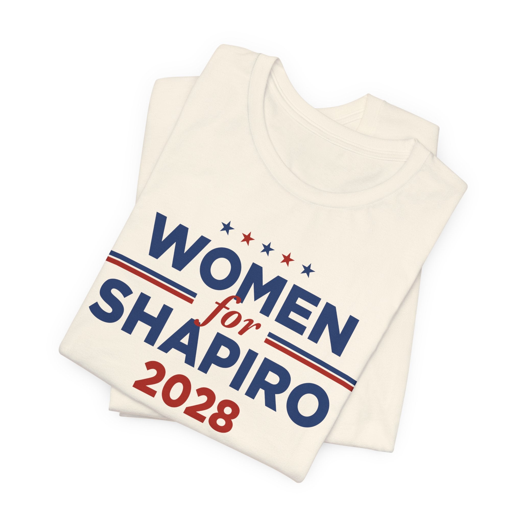 Women for Josh Shapiro for President Campaign T-Shirt 2028