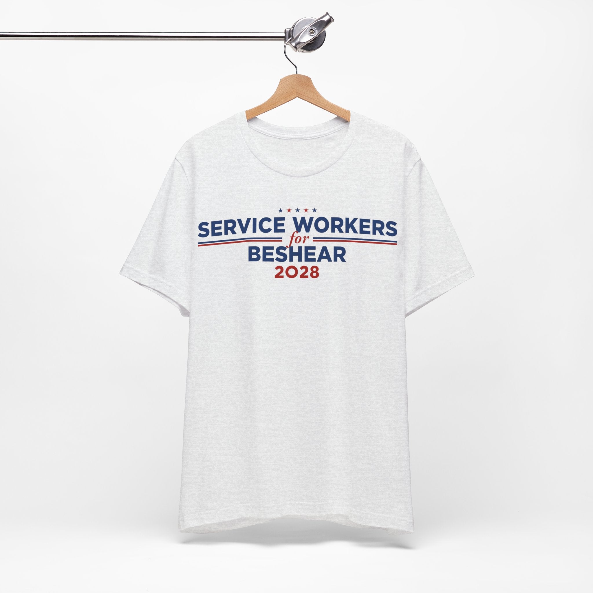 Service Workers for Andy Beshear for President Campaign T-Shirt 2028