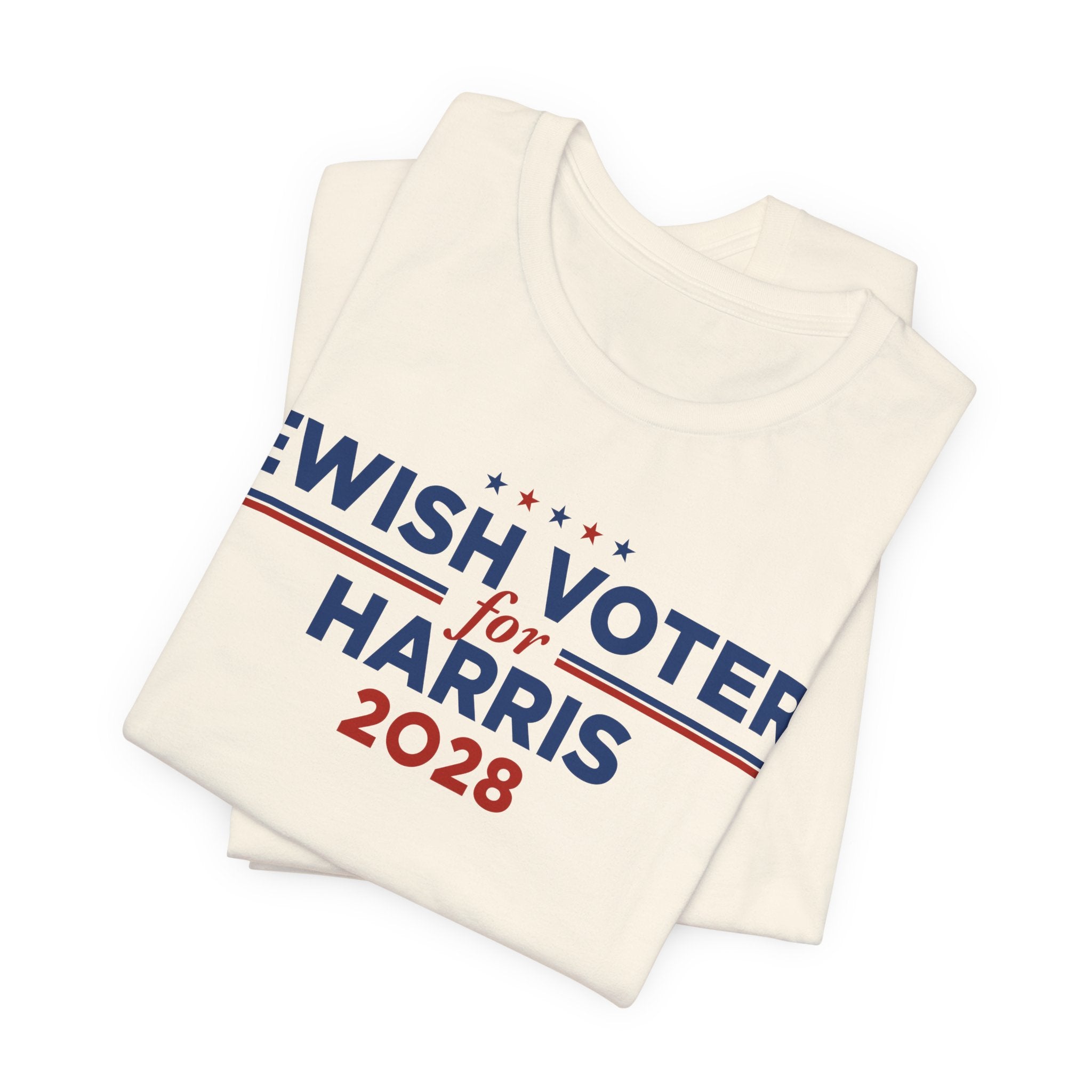 Jewish Voters for Kamala Harris for President Campaign T-Shirt 2028