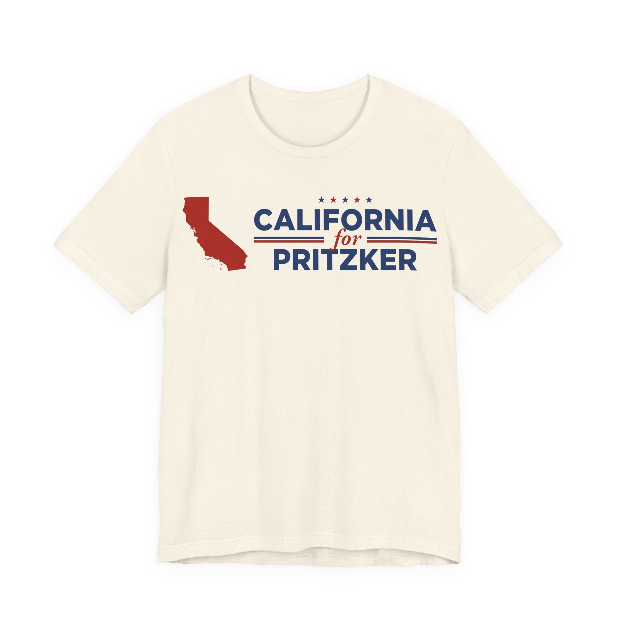 California for J.B. Pritzker for President Campaign T-Shirt 2028
