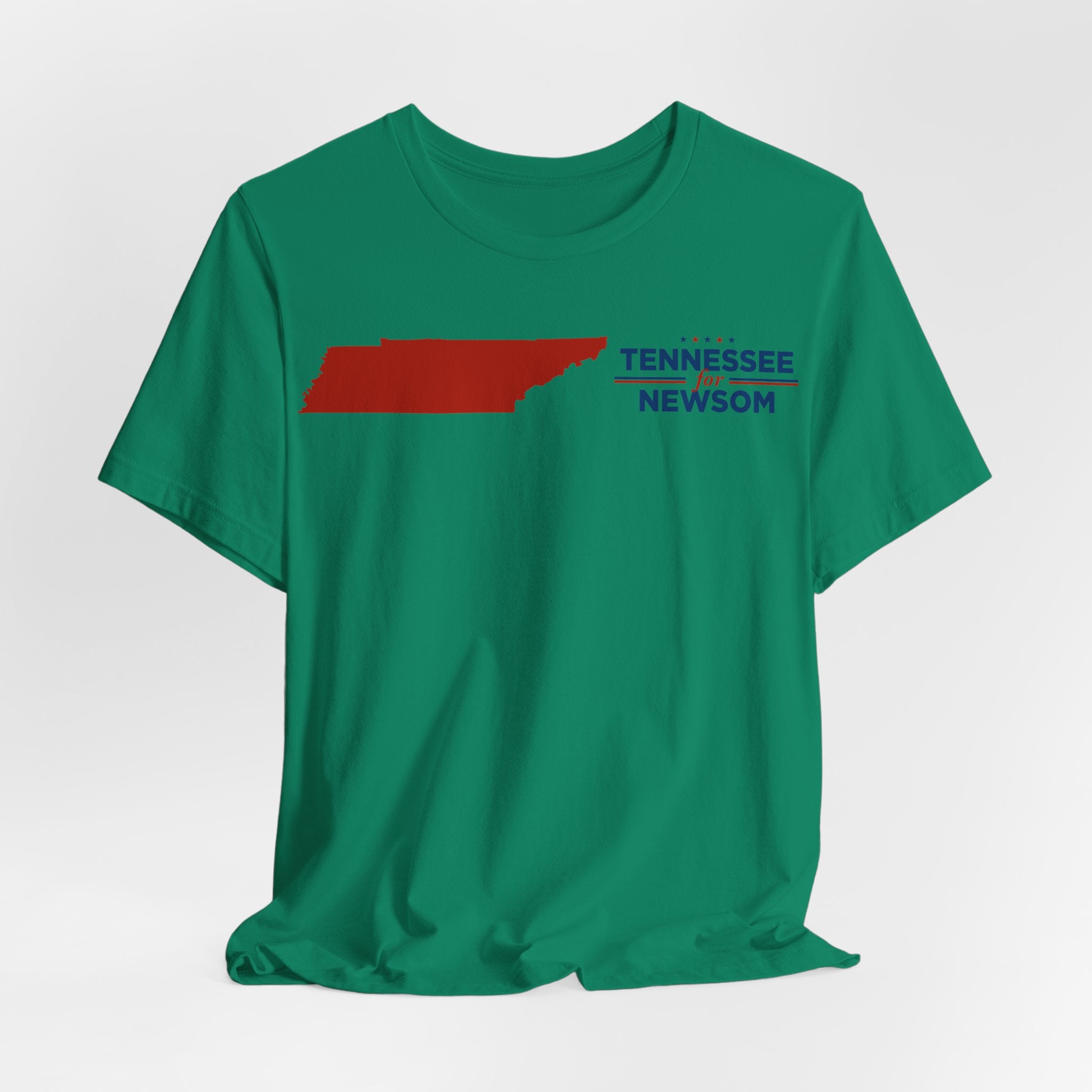 Tennessee for Gavin Newsom for President Campaign T-Shirt 2028