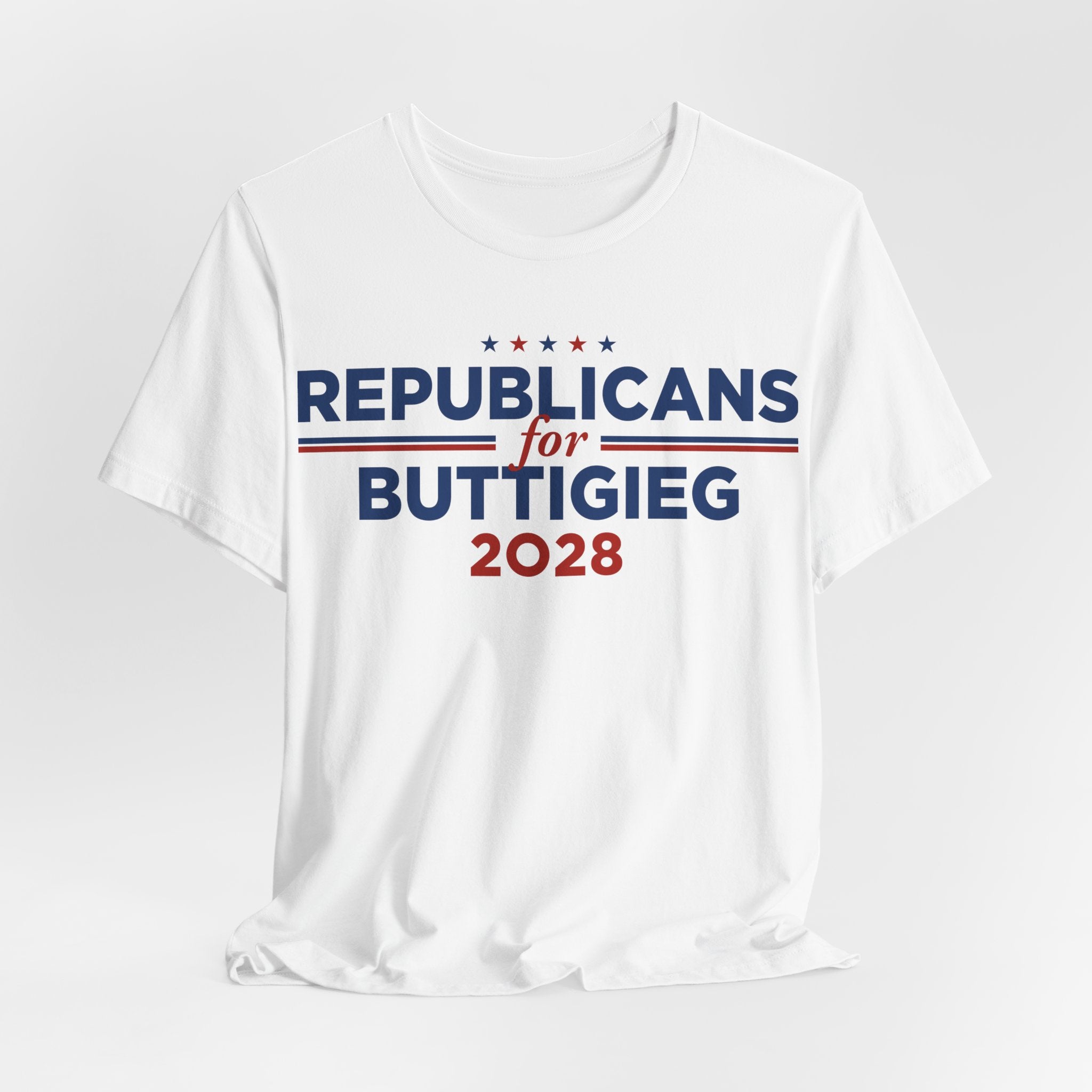 Republicans for Pete Buttigieg for President Campaign T-Shirt 2028