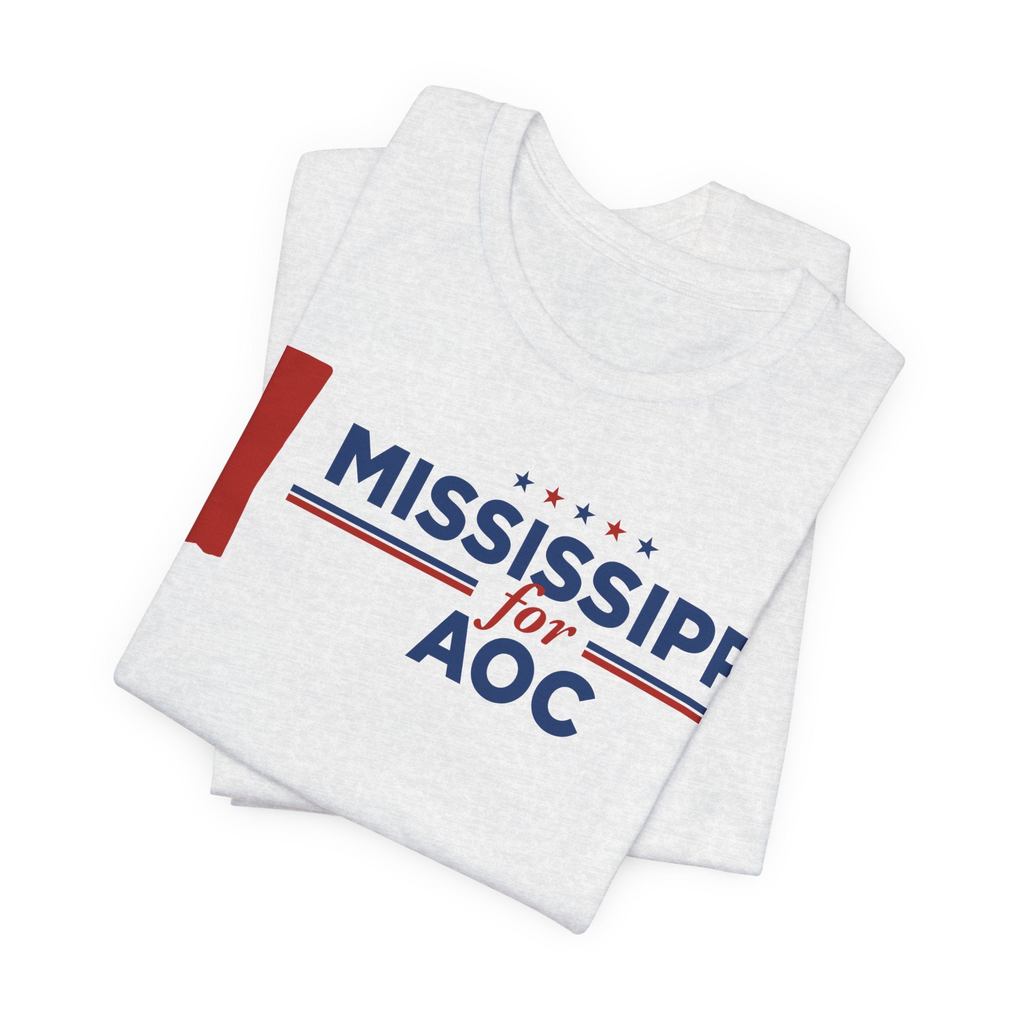 Mississippi for AOC for President Campaign T-Shirt 2028