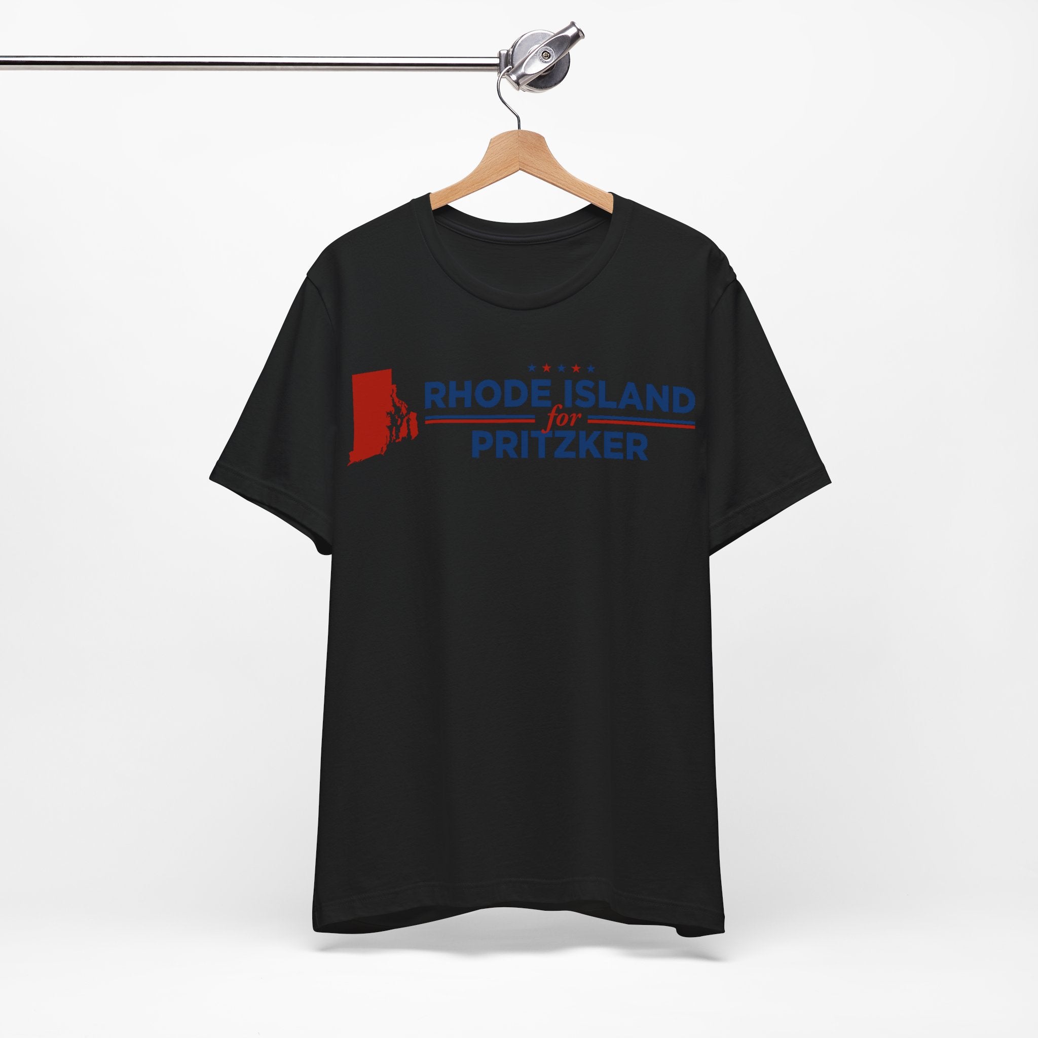 Rhode Island for J.B. Pritzker for President Campaign T-Shirt 2028