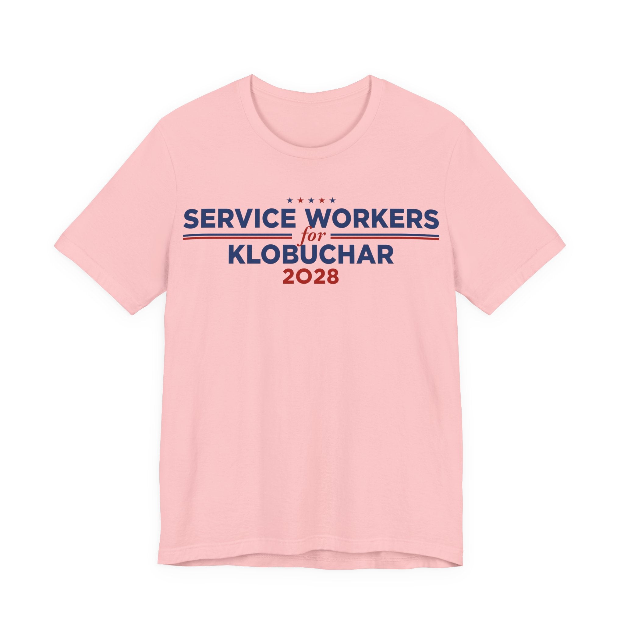 Service Workers for Amy Klobuchar for President Campaign T-Shirt 2028