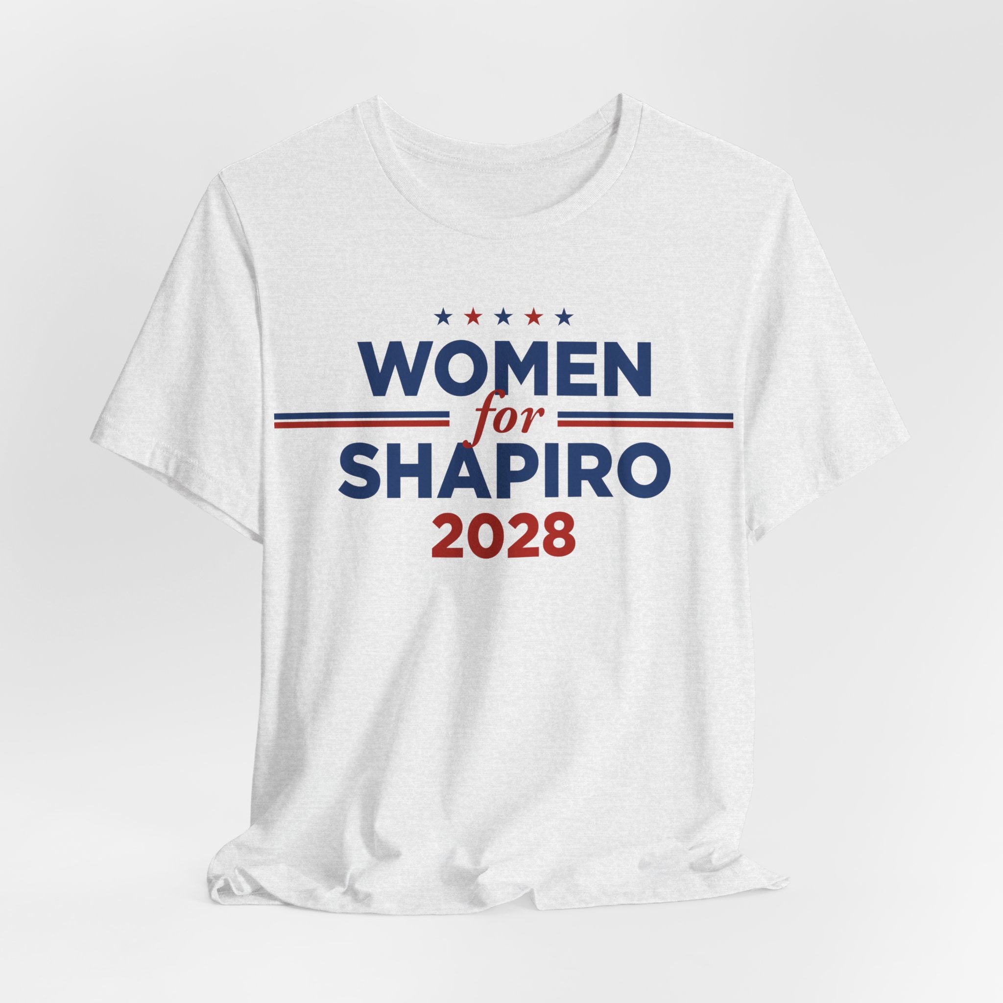 Women for Josh Shapiro for President Campaign T-Shirt 2028