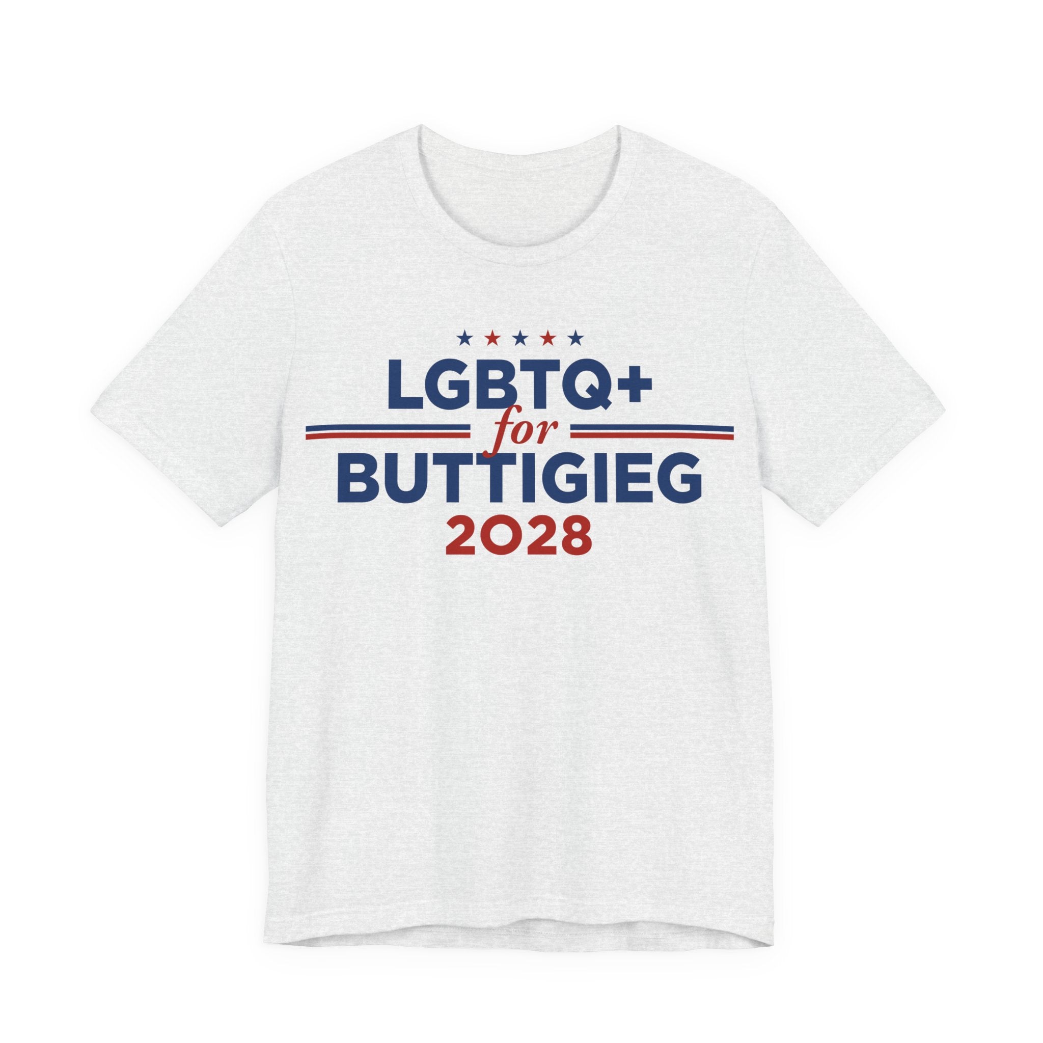 LGBTQ+ for Pete Buttigieg for President Campaign T-Shirt 2028