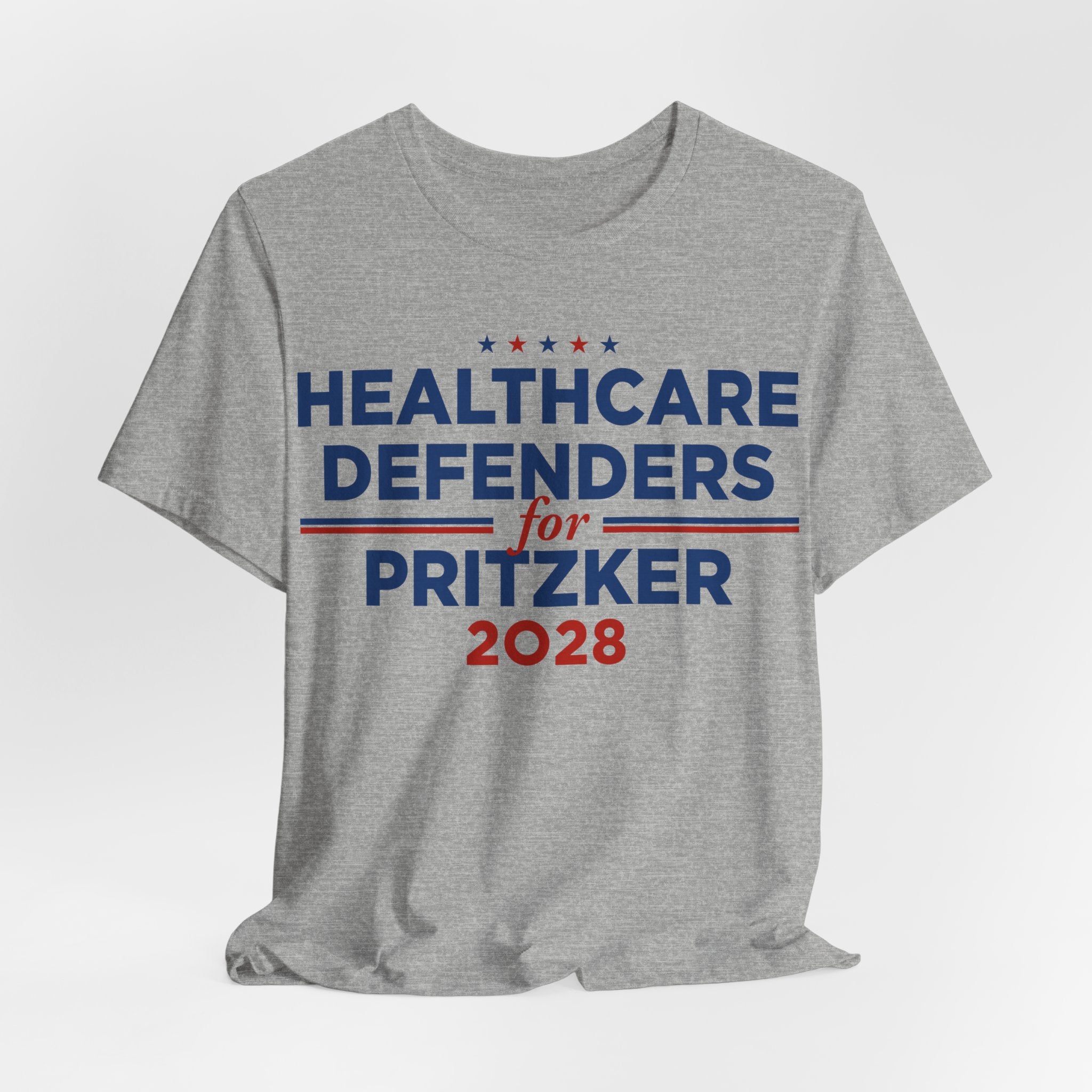 Healthcare Defenders for J.B. Pritzker for President Campaign T-Shirt 2028