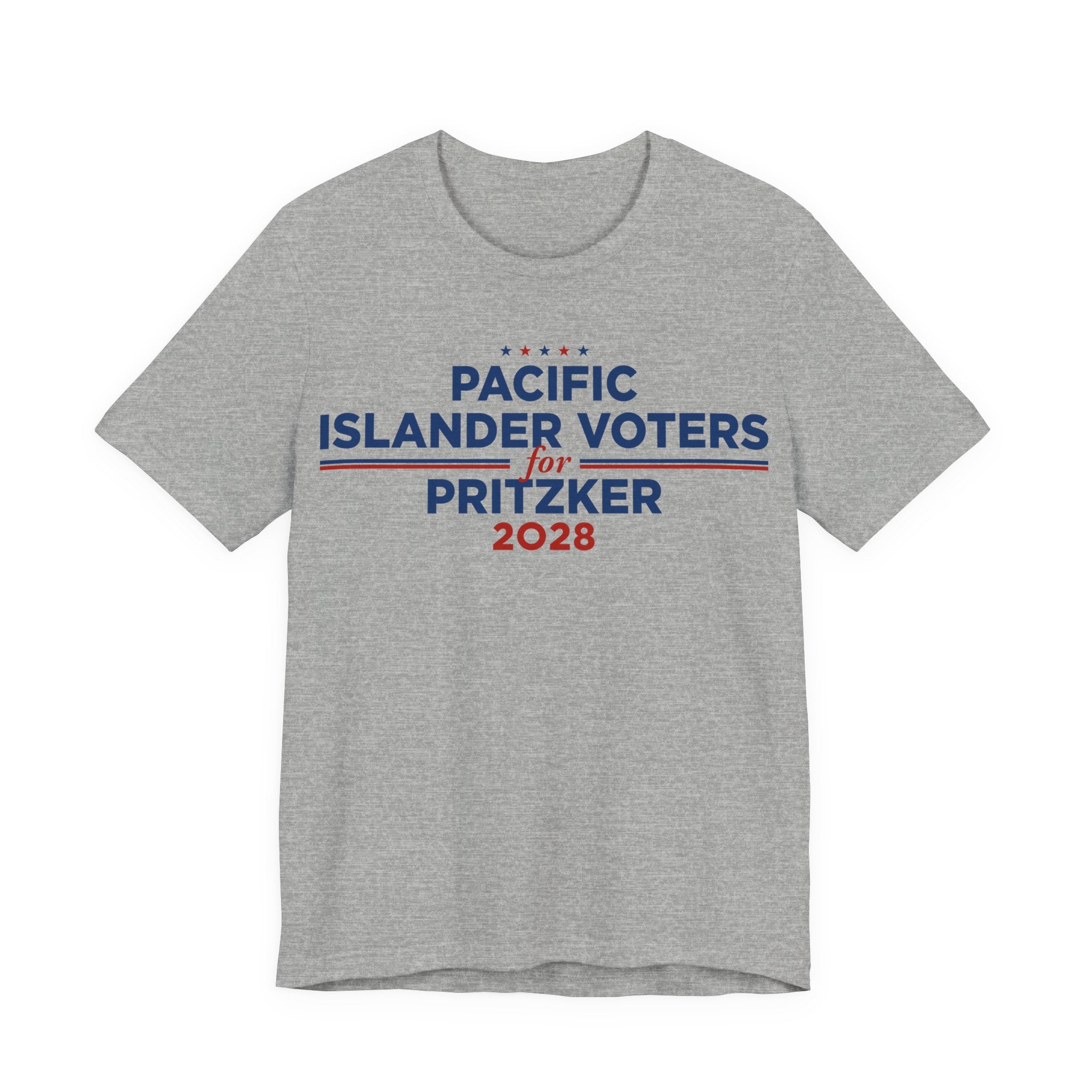 Pacific Islander Voters for J.B. Pritzker for President Campaign T-Shirt 2028