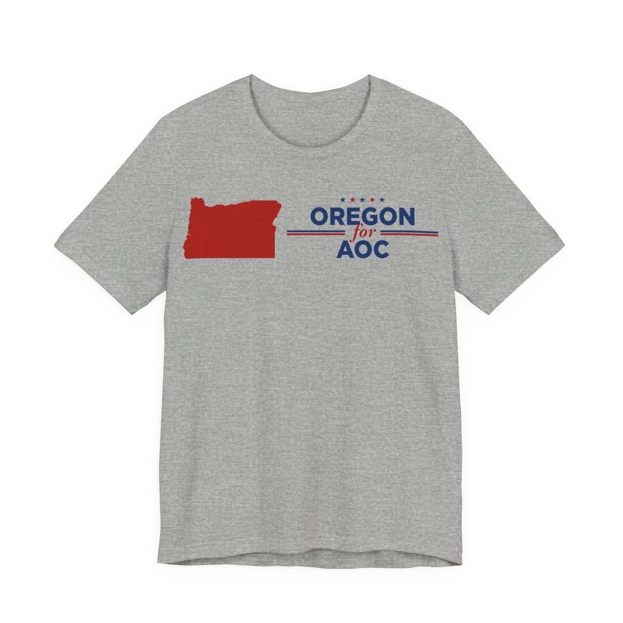 Oregon for AOC for President Campaign T-Shirt 2028