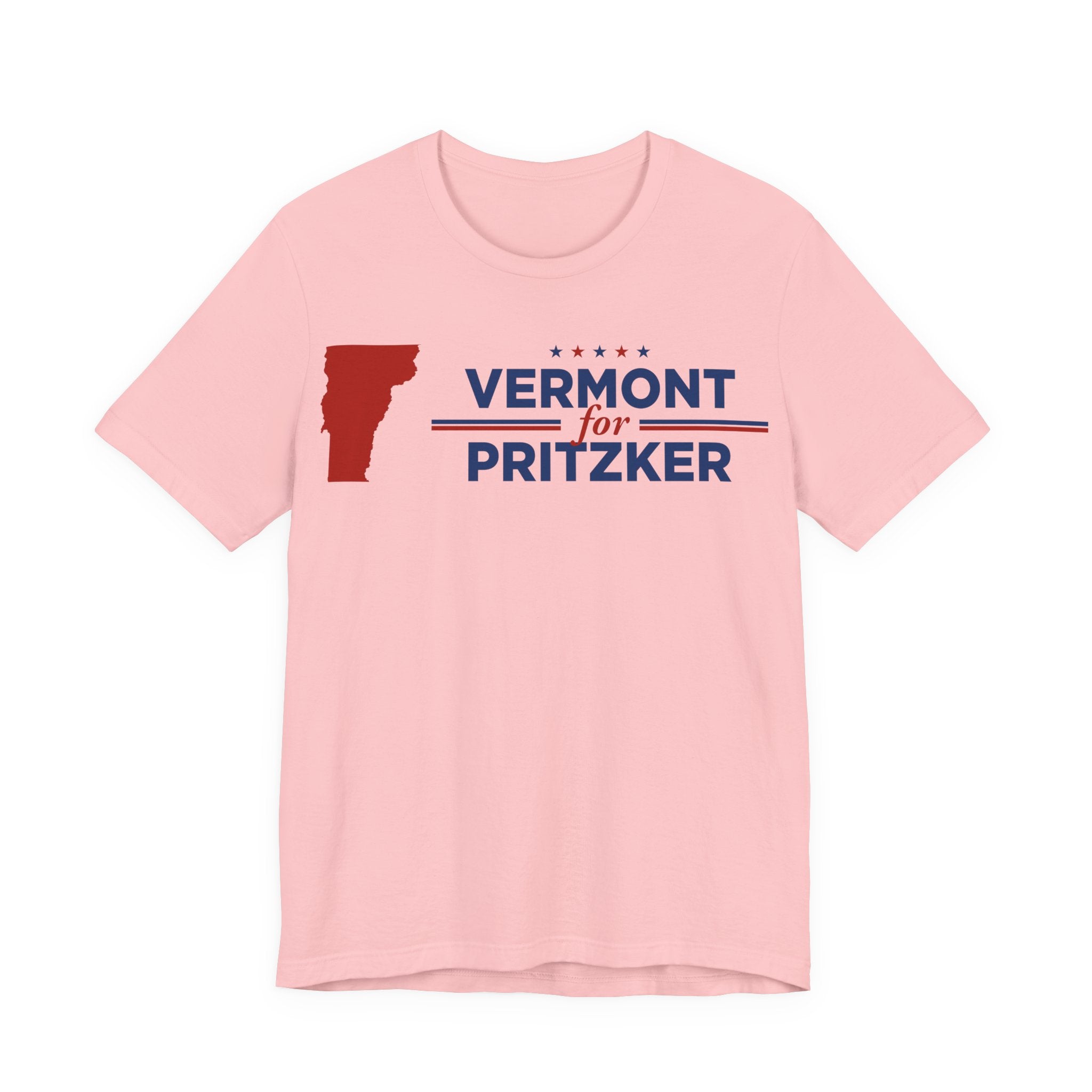 Vermont for J.B. Pritzker for President Campaign T-Shirt 2028