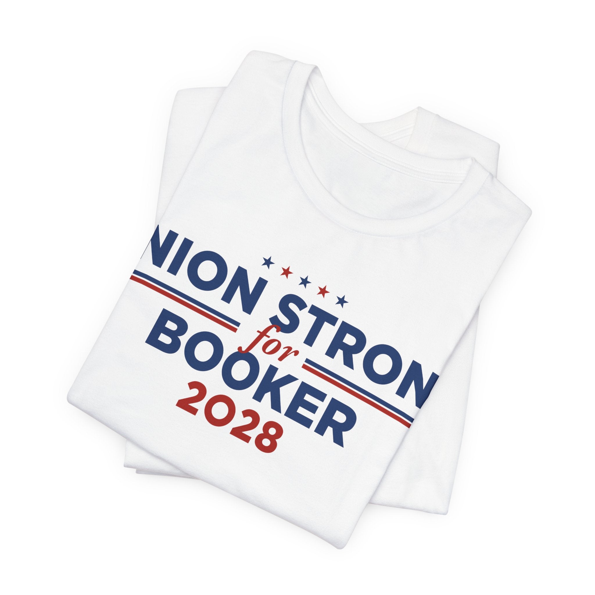 Union Strong Cory Booker for President Campaign T-Shirt 2028