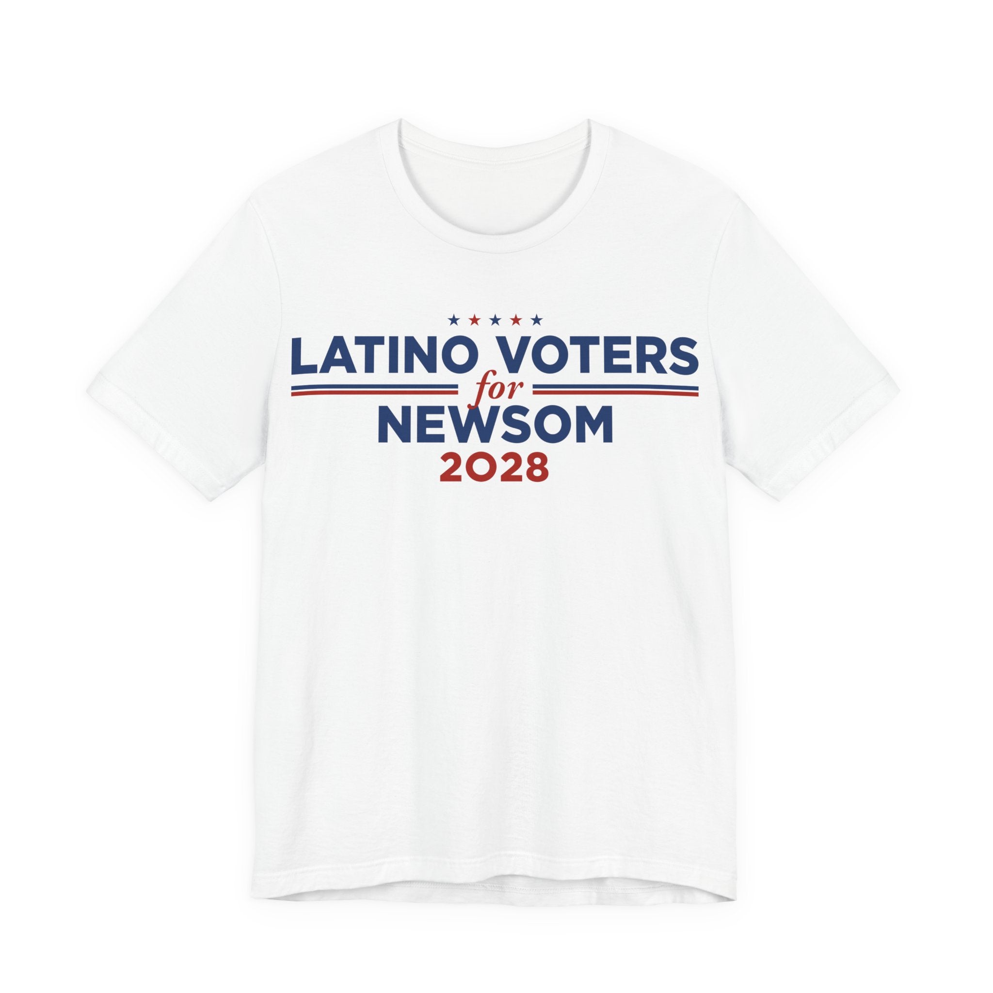 Latino Voters for Gavin Newsom for President Campaign T-Shirt 2028