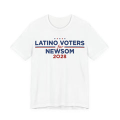 Latino Voters for Gavin Newsom for President Campaign T-Shirt 2028