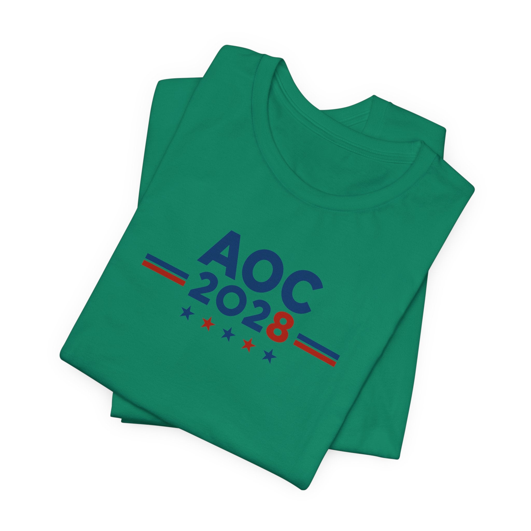 Alexandria Ocasio-Cortez AOC 2028 for President Campaign T-Shirt