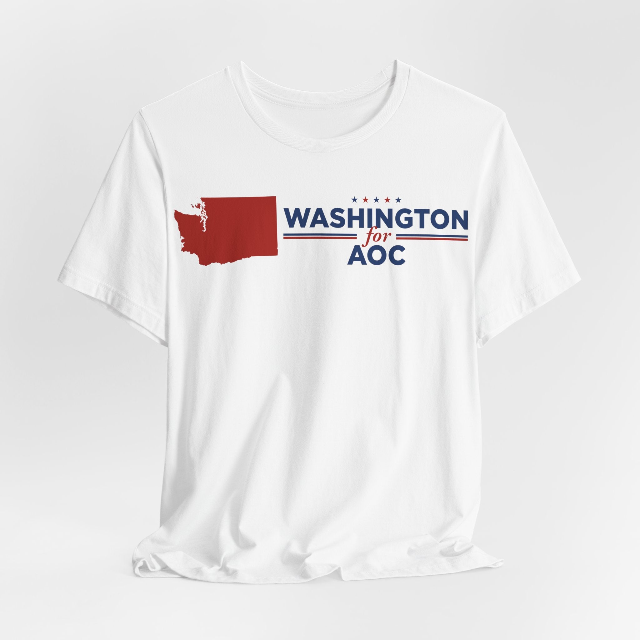 Washington for AOC for President Campaign T-Shirt 2028
