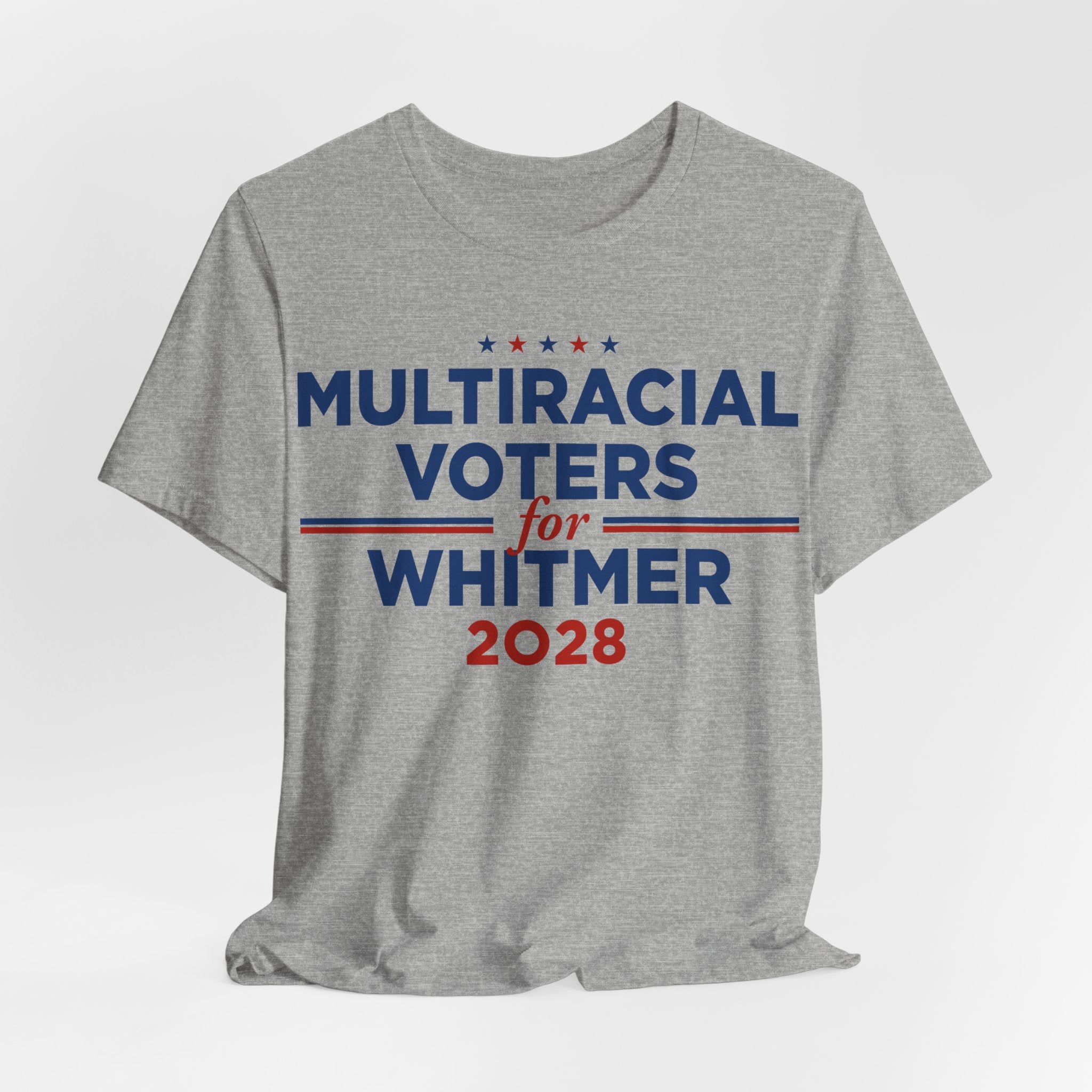 Multiracial Voters for Gretchen Whitmer for President Campaign T-Shirt 2028