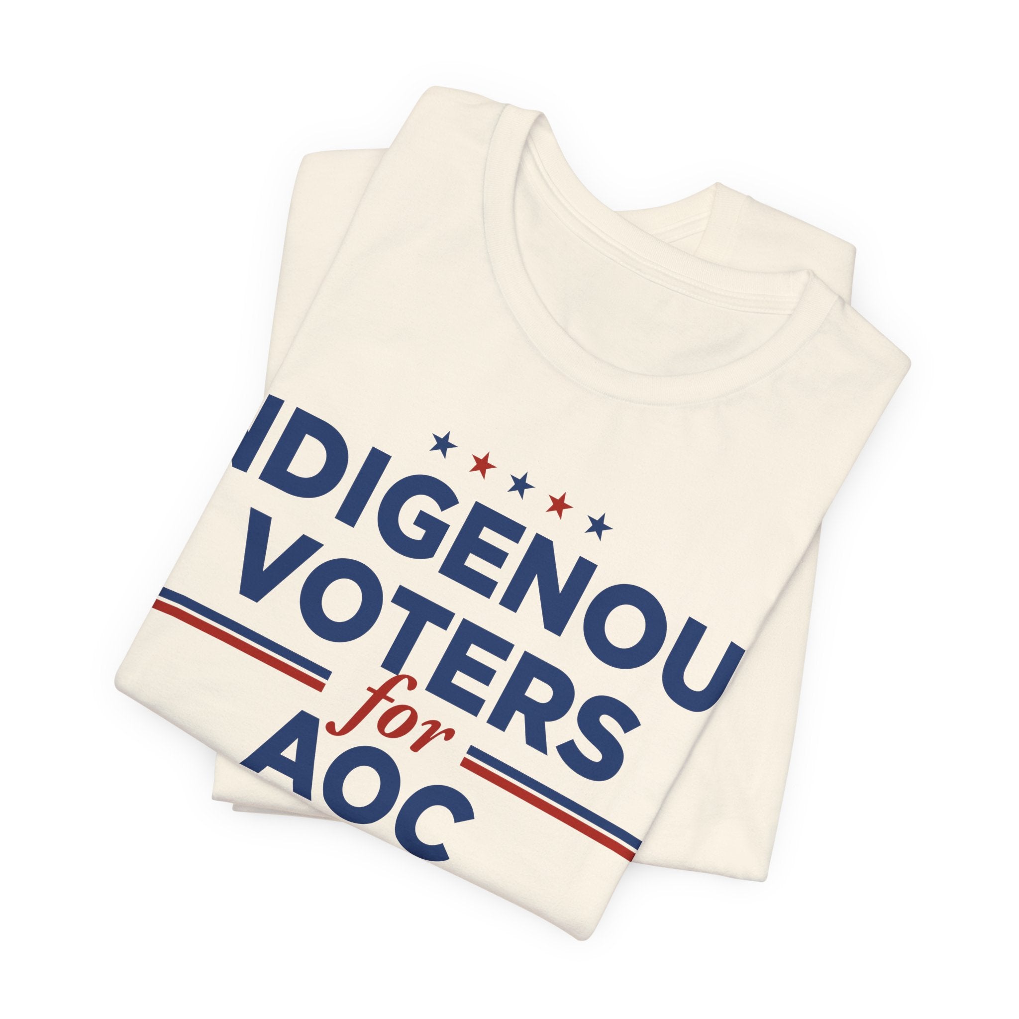 Indigenous Voters / Native Americans for AOC for President Campaign T-Shirt 2028