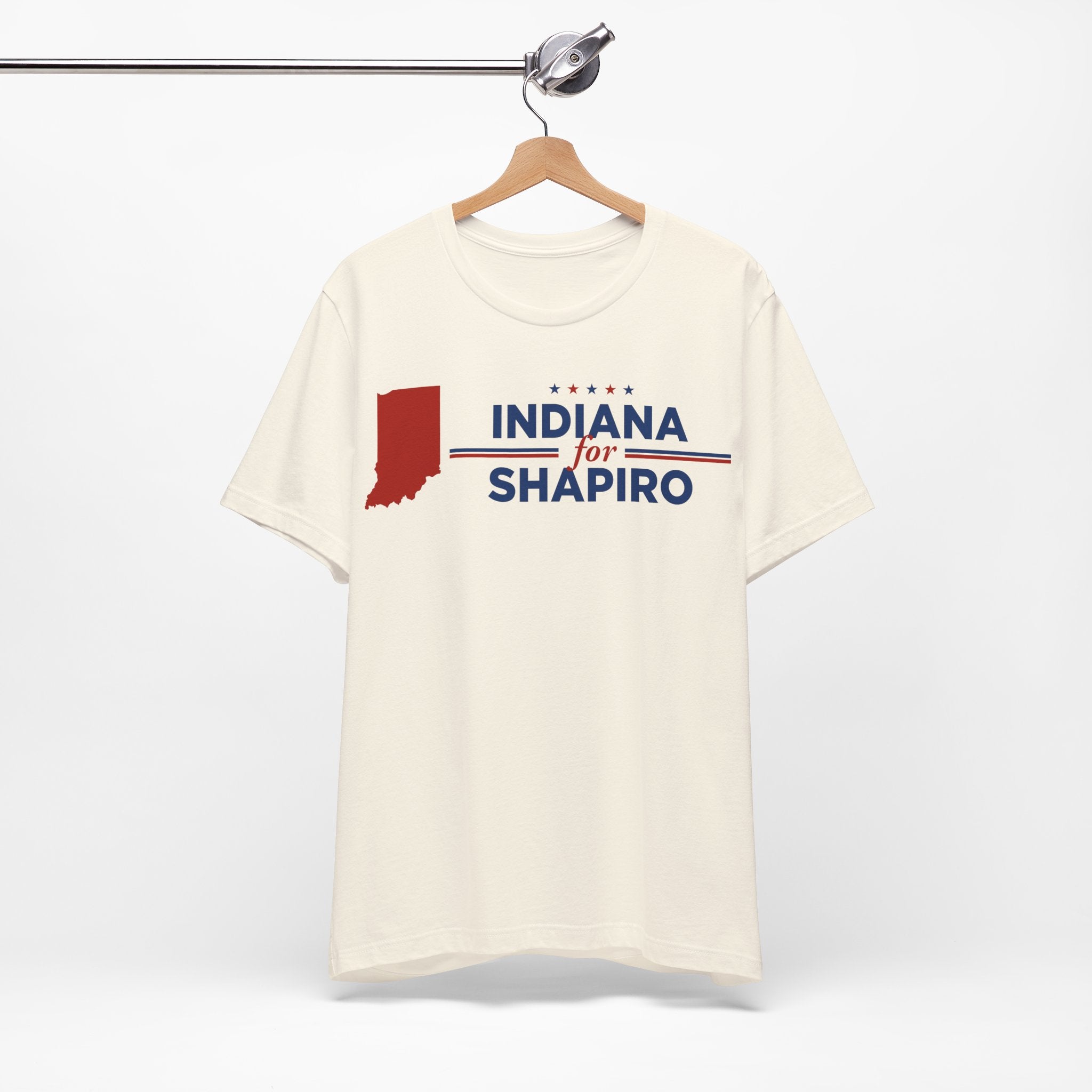 Indiana for Josh Shapiro for President Campaign T-Shirt 2028