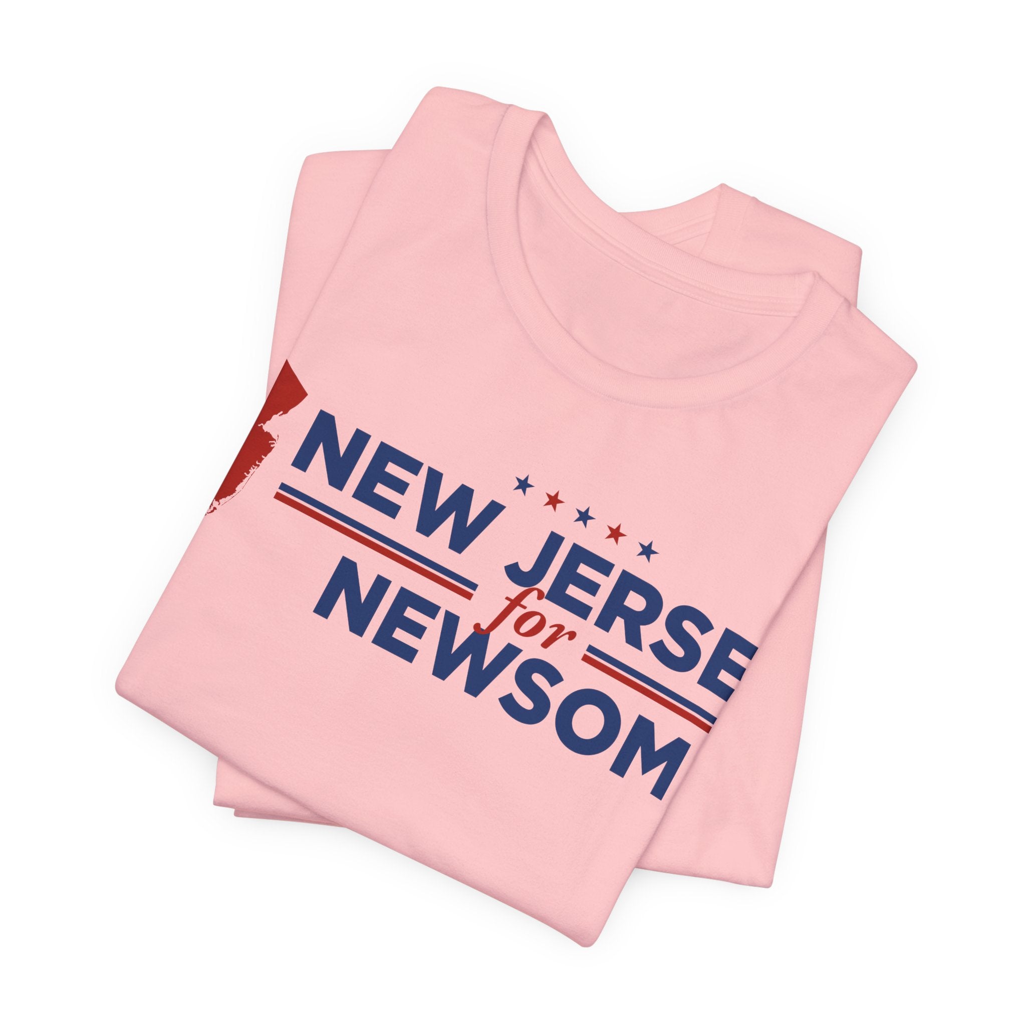 New Jersey for Gavin Newsom for President Campaign T-Shirt 2028
