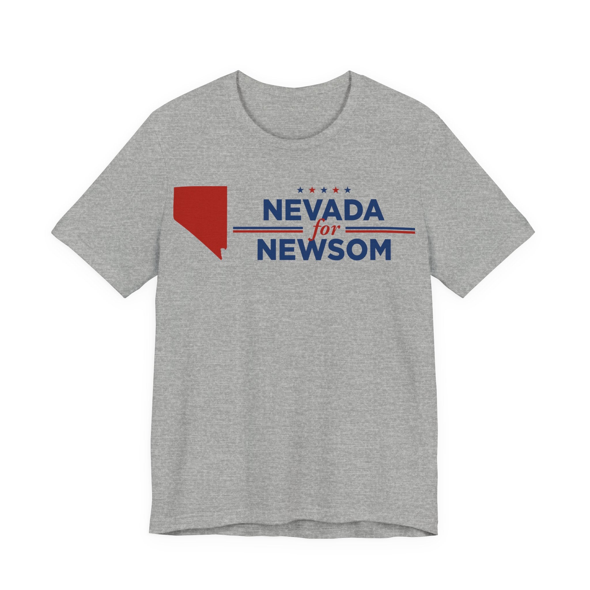 Nevada for Gavin Newsom for President Campaign T-Shirt 2028