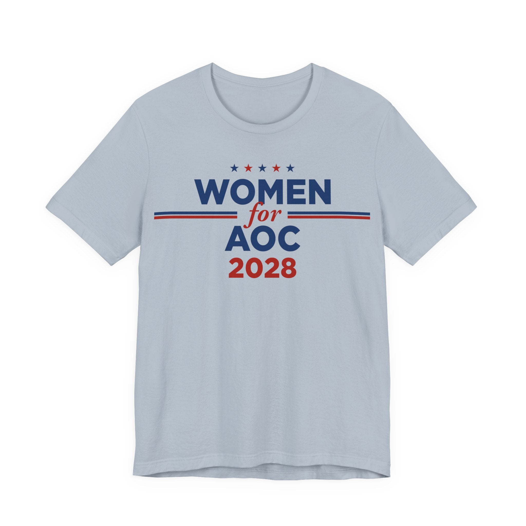 Women for AOC for President Campaign T-Shirt 2028