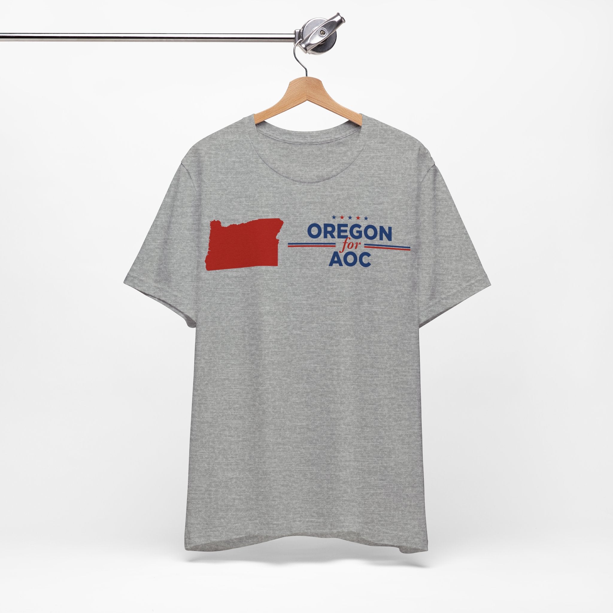 Oregon for AOC for President Campaign T-Shirt 2028