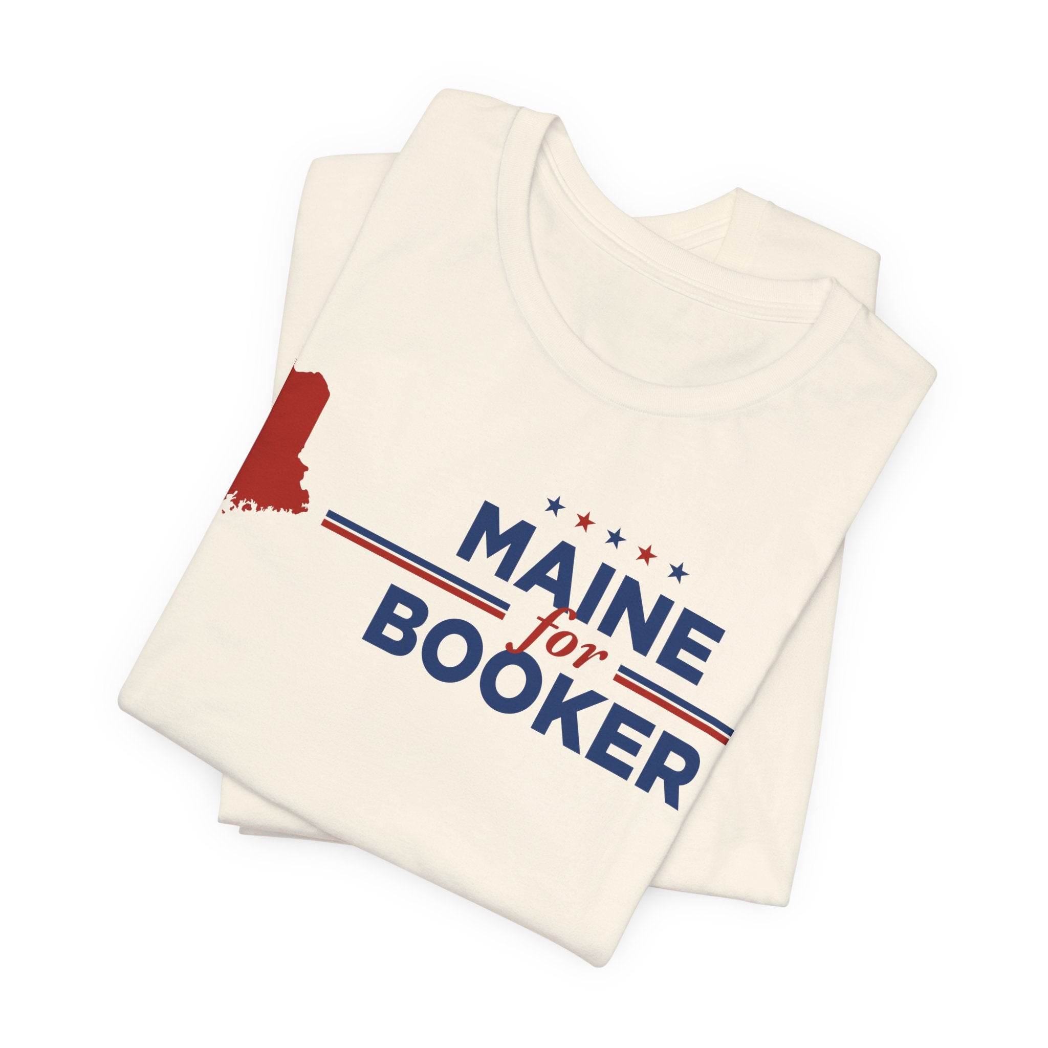 Maine for Cory Booker for President Campaign T-Shirt 2028