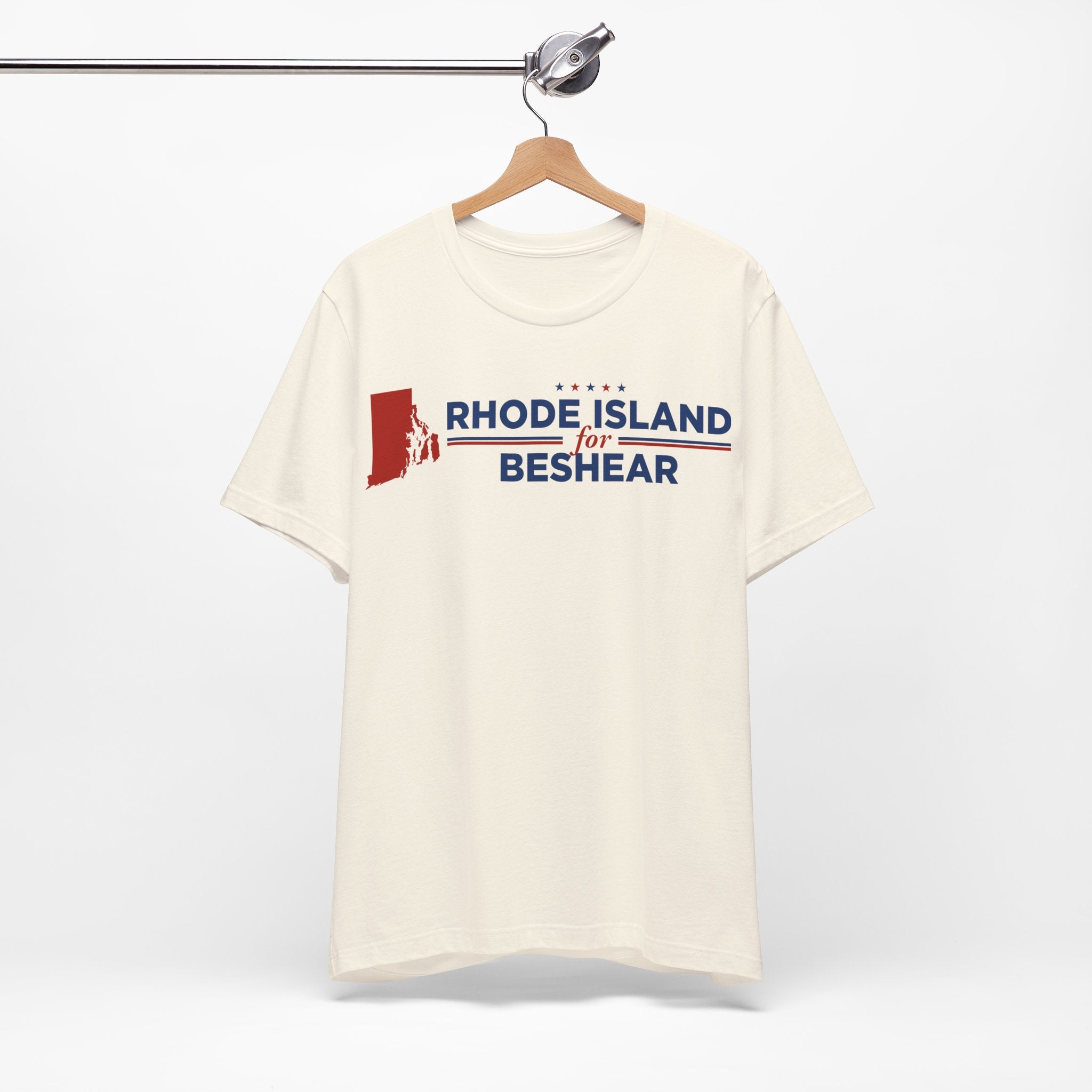 Rhode Island for Andy Beshear for President Campaign T-Shirt 2028