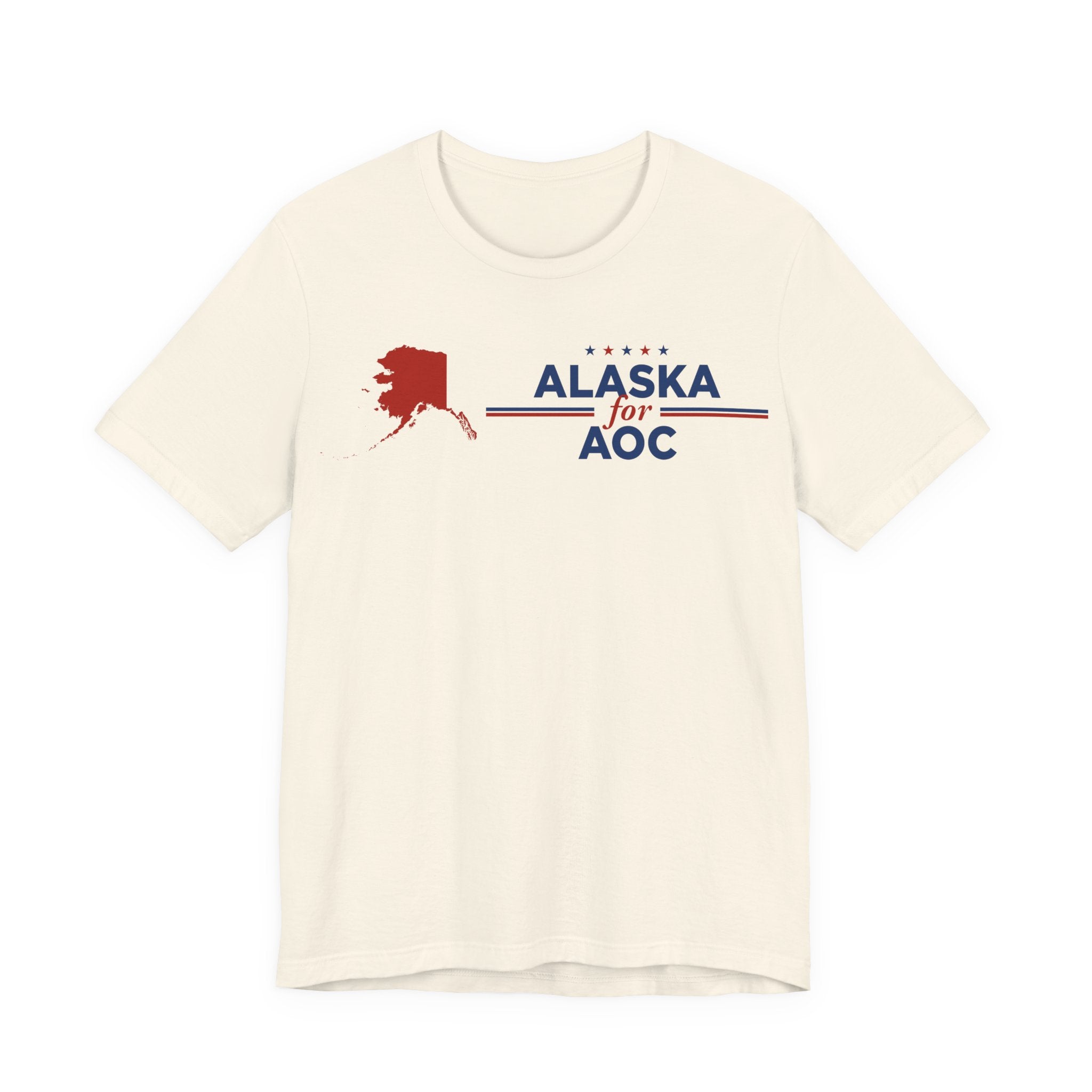 Alaska for AOC for President Campaign T-Shirt 2028