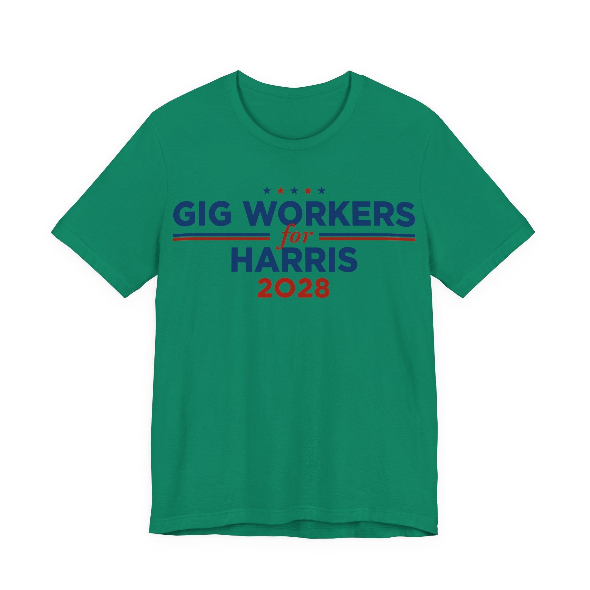 Gig Workers for Kamala Harris for President Campaign T-Shirt 2028