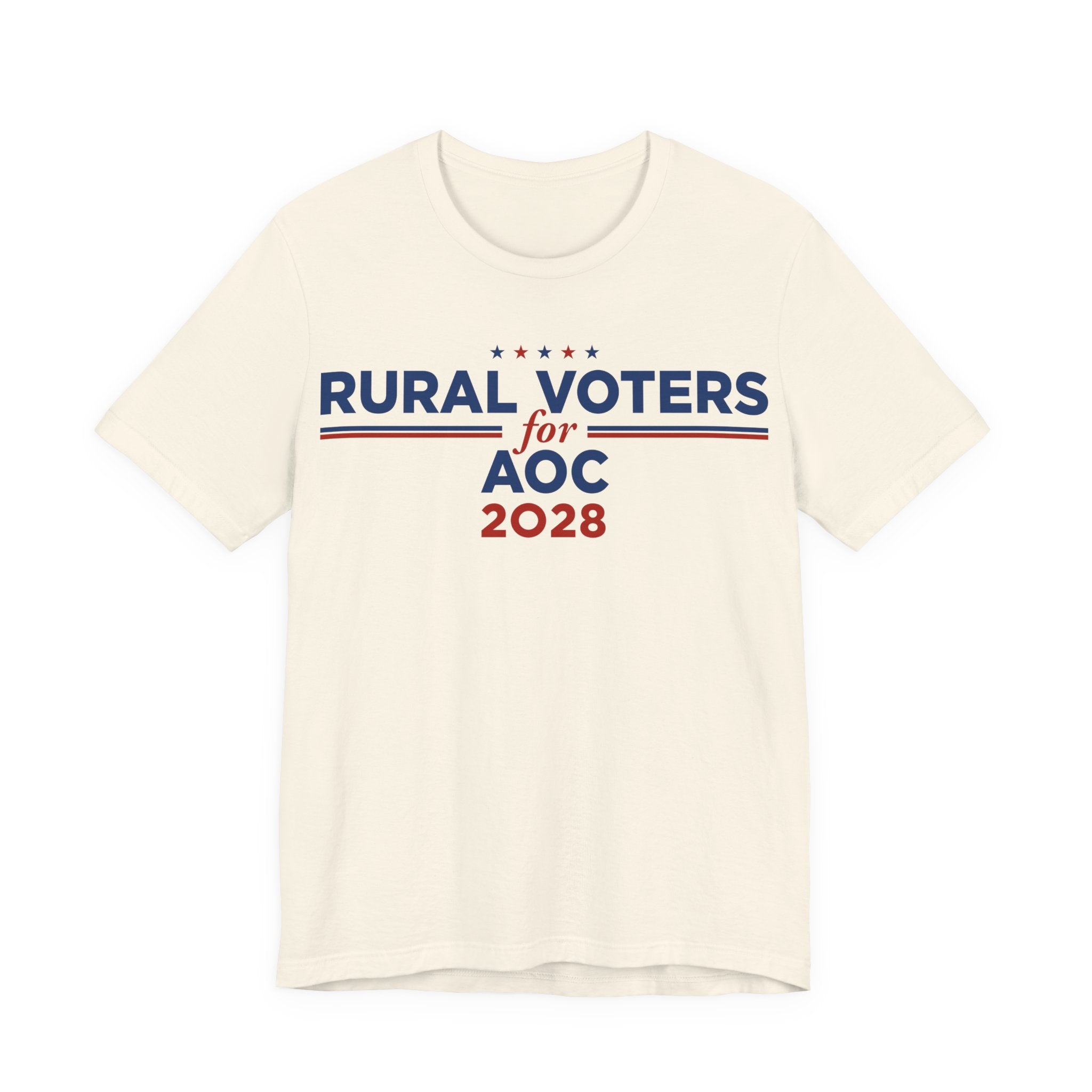 Rural Voters for AOC for President Campaign T-Shirt 2028
