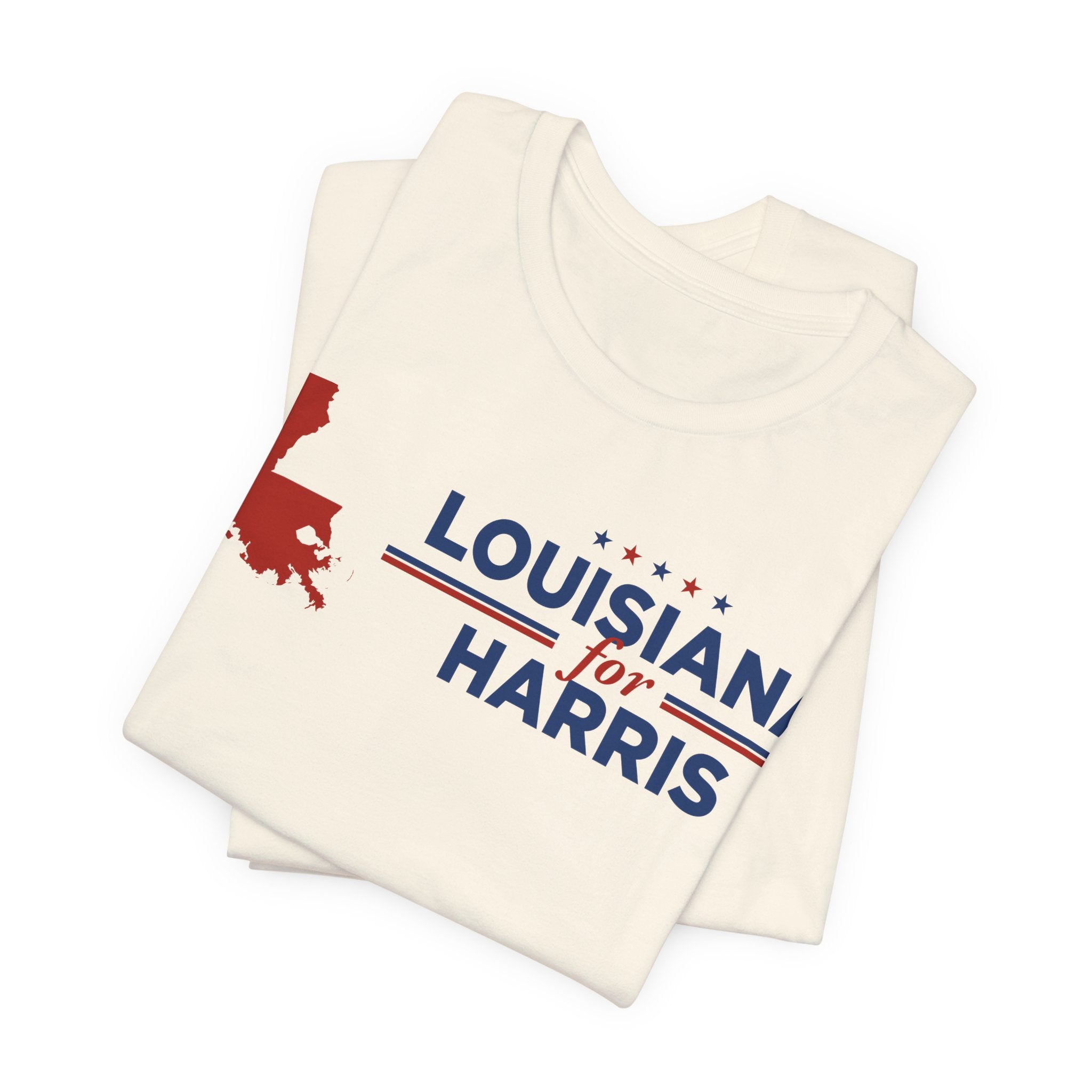 Louisiana for Kamala Harris for President Campaign T-Shirt 2028