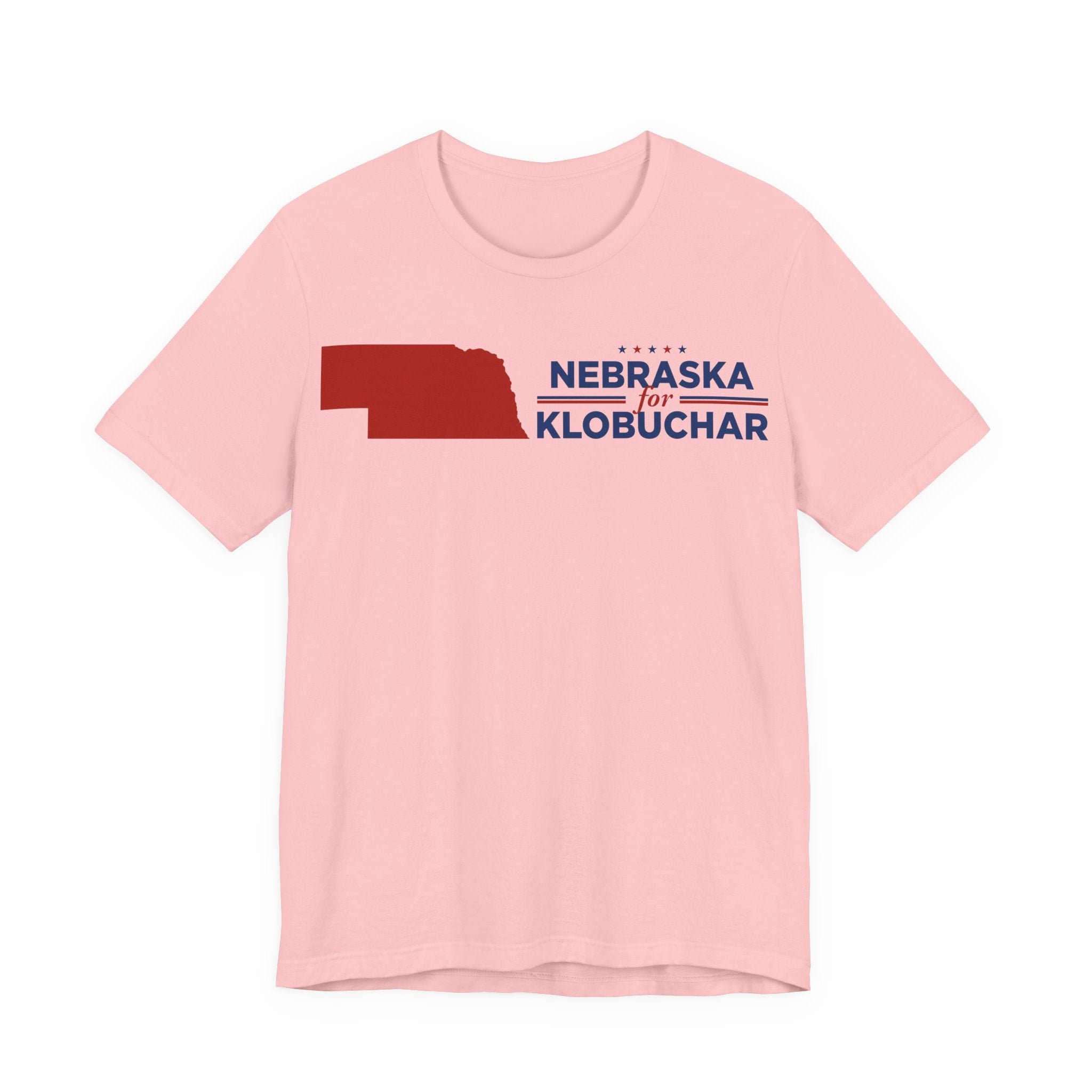 Nebraska for Amy Klobuchar for President Campaign T-Shirt 2028