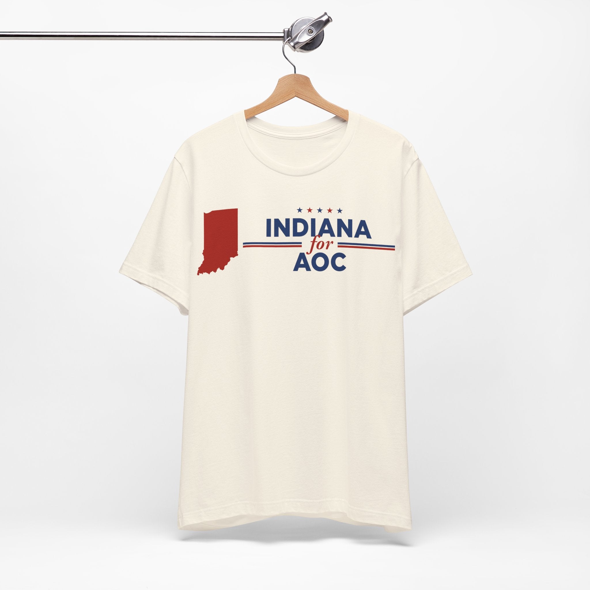Indiana for AOC for President Campaign T-Shirt 2028