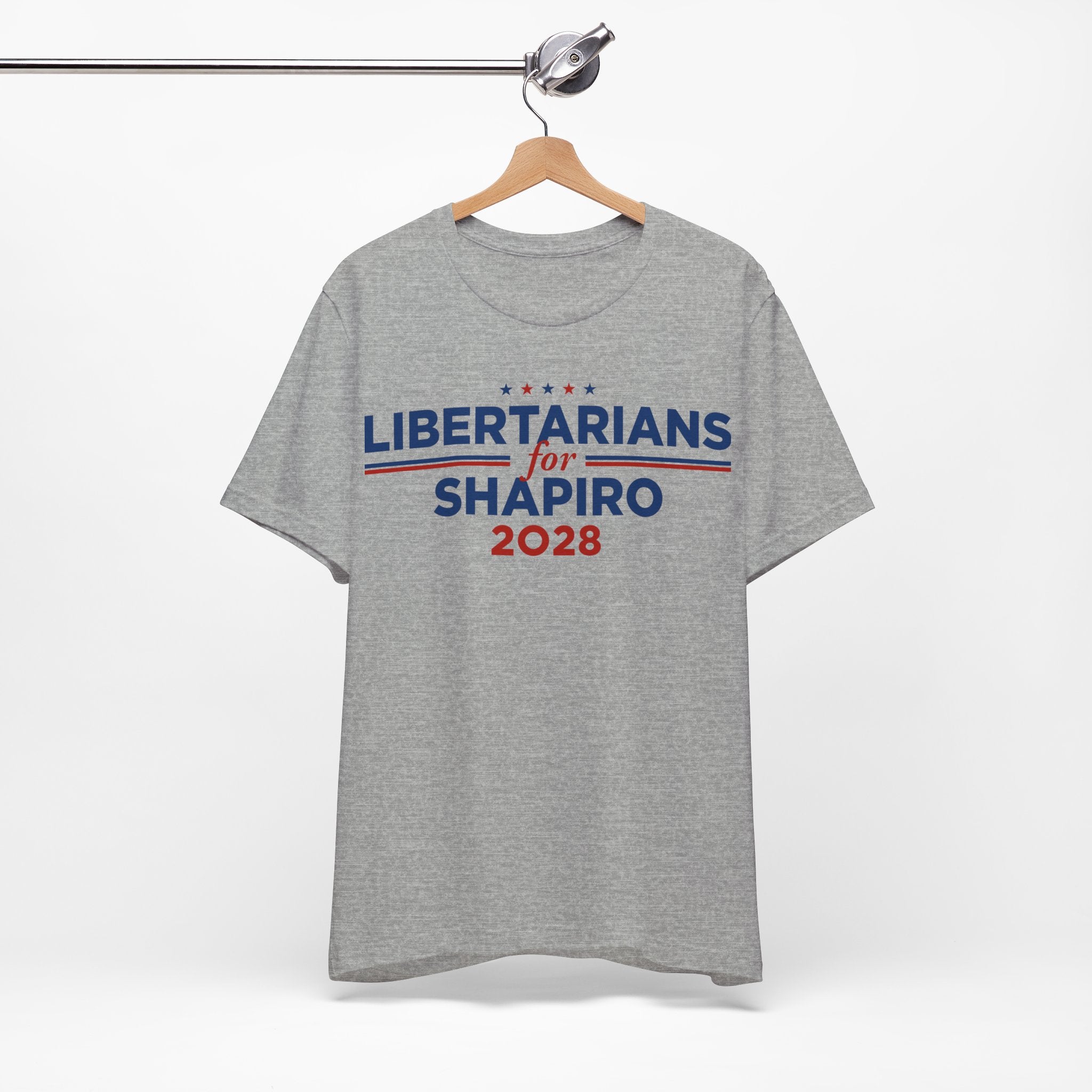 Libertarians for Josh Shapiro for President Campaign T-Shirt 2028